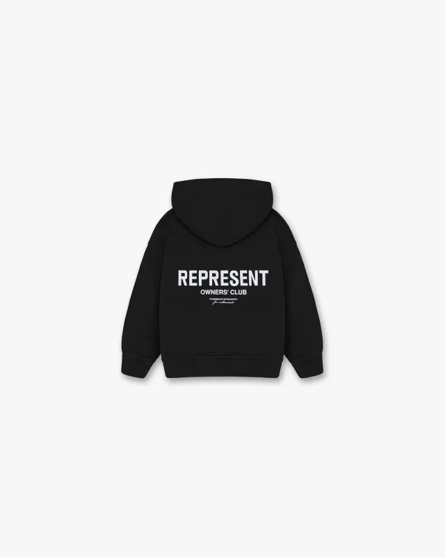 Represent Mini Owners Club Hoodie - Black sold by Represent