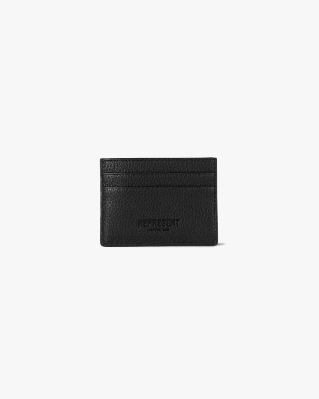 Micro Owners Club Card Holder - Jet Black made by Represent