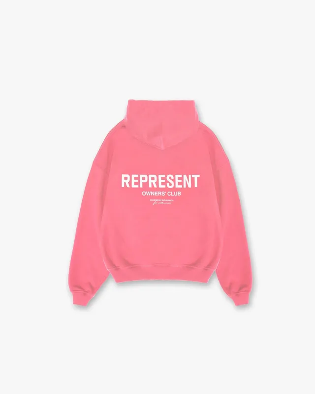 Represent Owners Club Hoodie - Bubblegum Pink sold by Represent