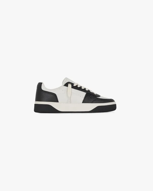 Initial Sneaker - Leather - Black Vintage White sold by Represent