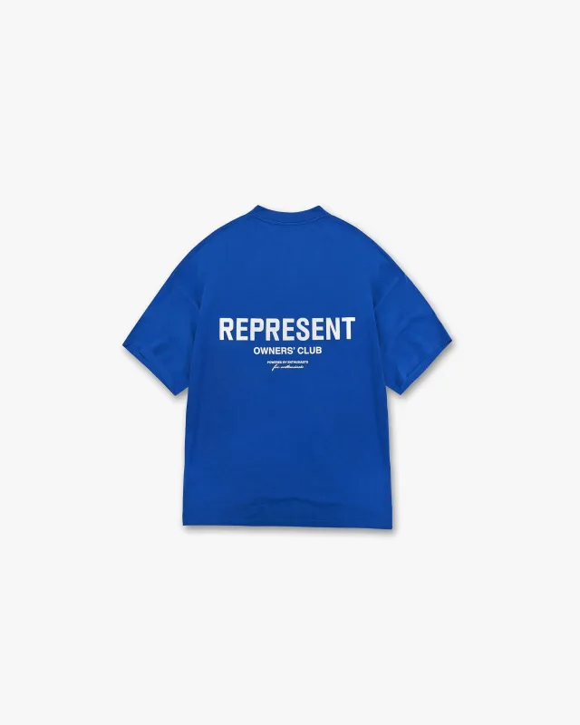 Represent Owners Club T-Shirt - Cobalt sold by Represent