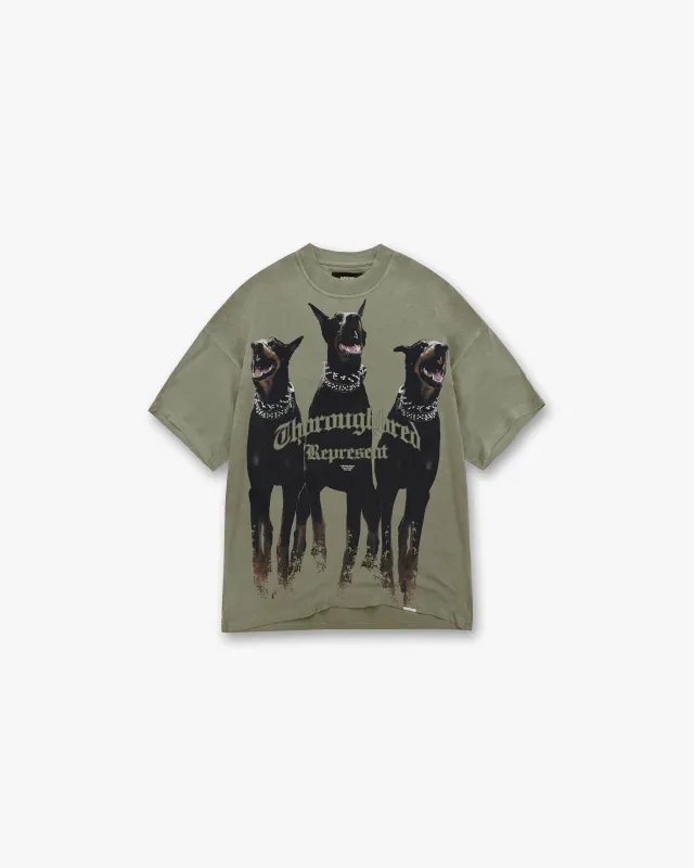 Thoroughbred T-Shirt - Khaki sold by Represent