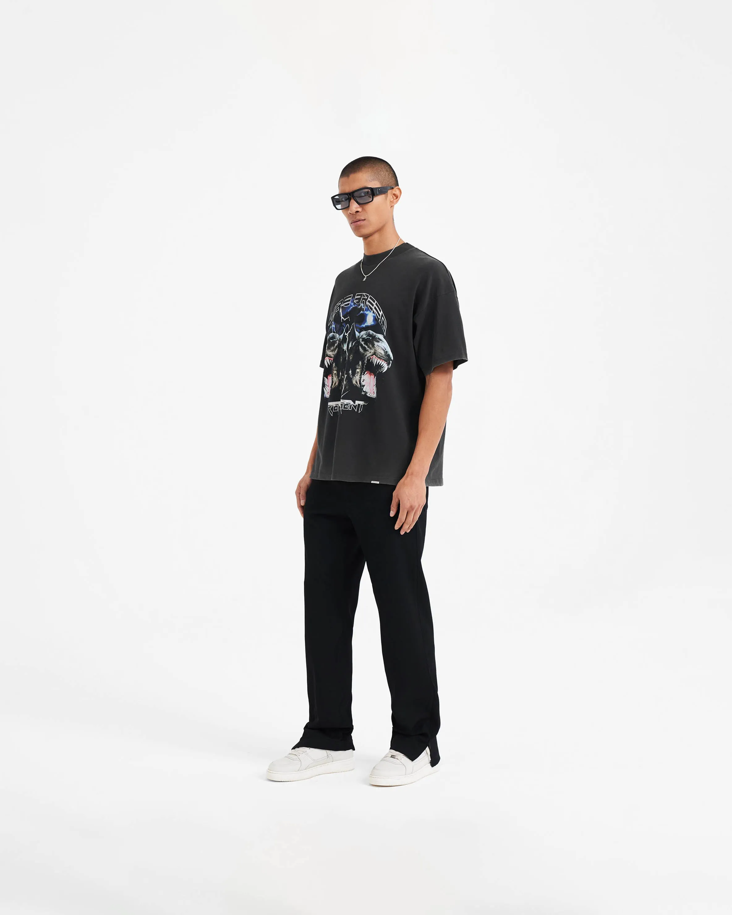 Pure Breed T-shirt - Vintage Black sold by Represent product image thumbnail 4
