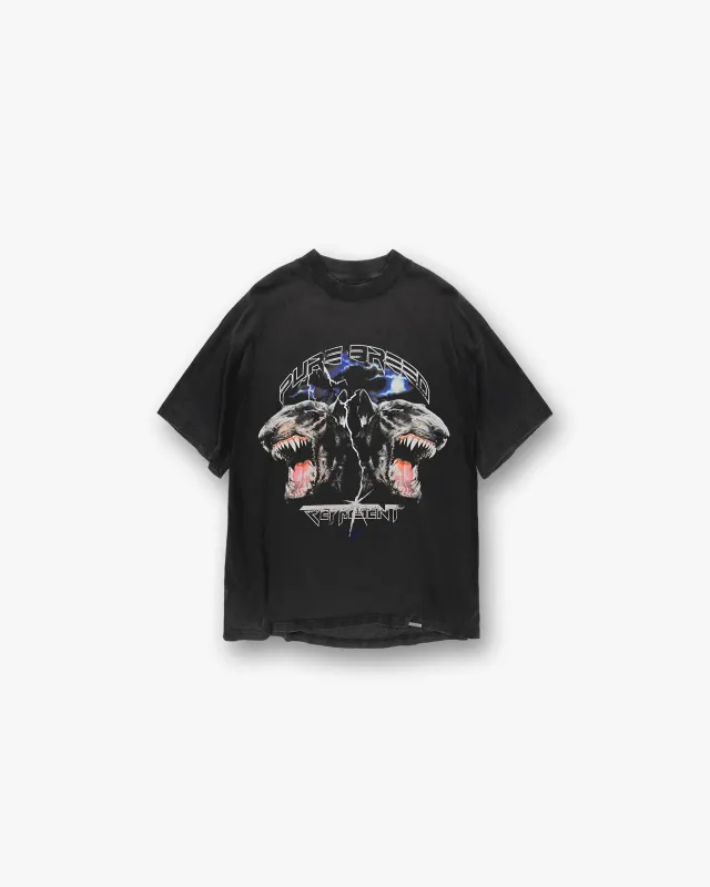 Pure Breed T-shirt - Vintage Black sold by Represent