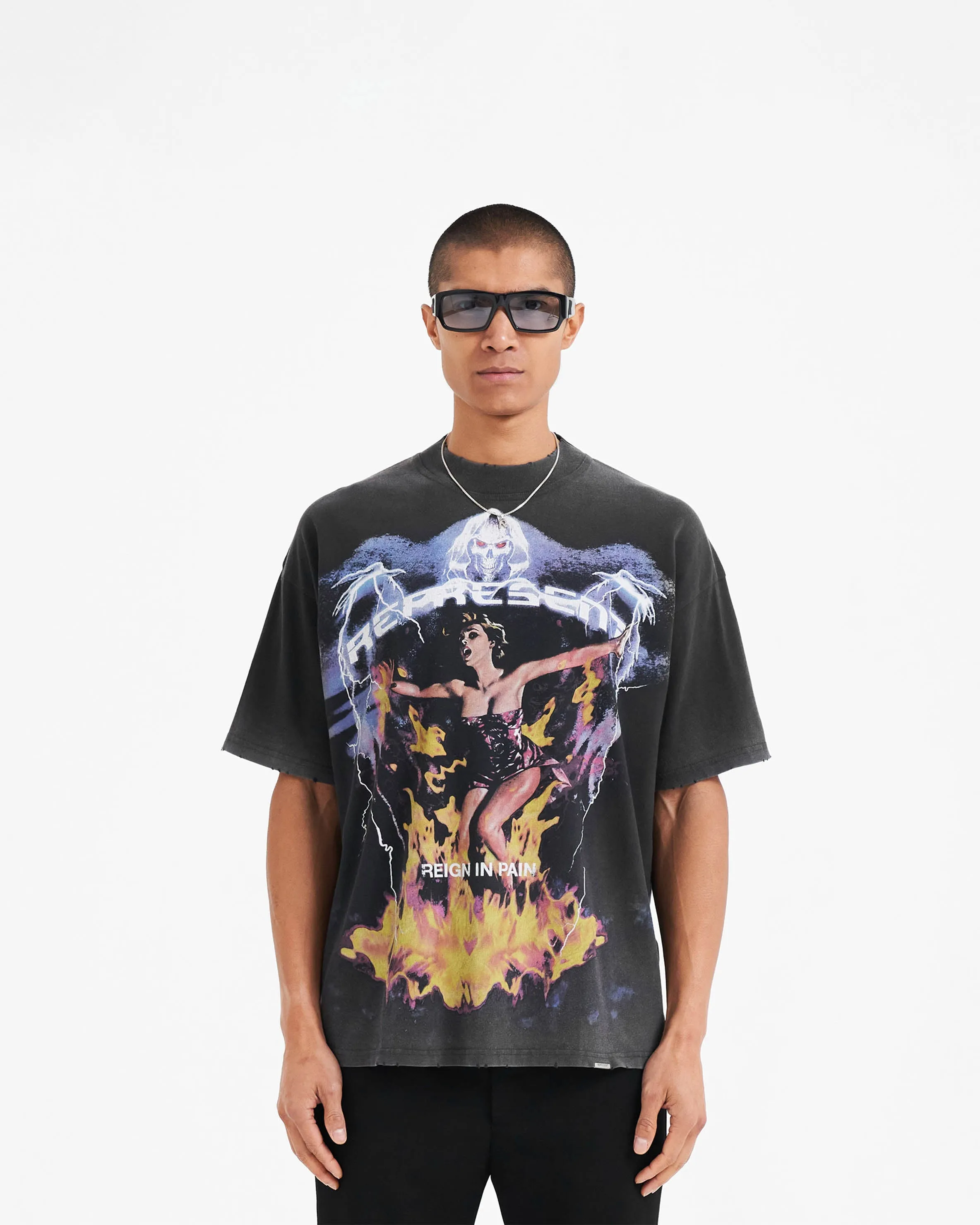 Spirit Reaper T-Shirt - Vintage Black sold by Represent product image thumbnail 2