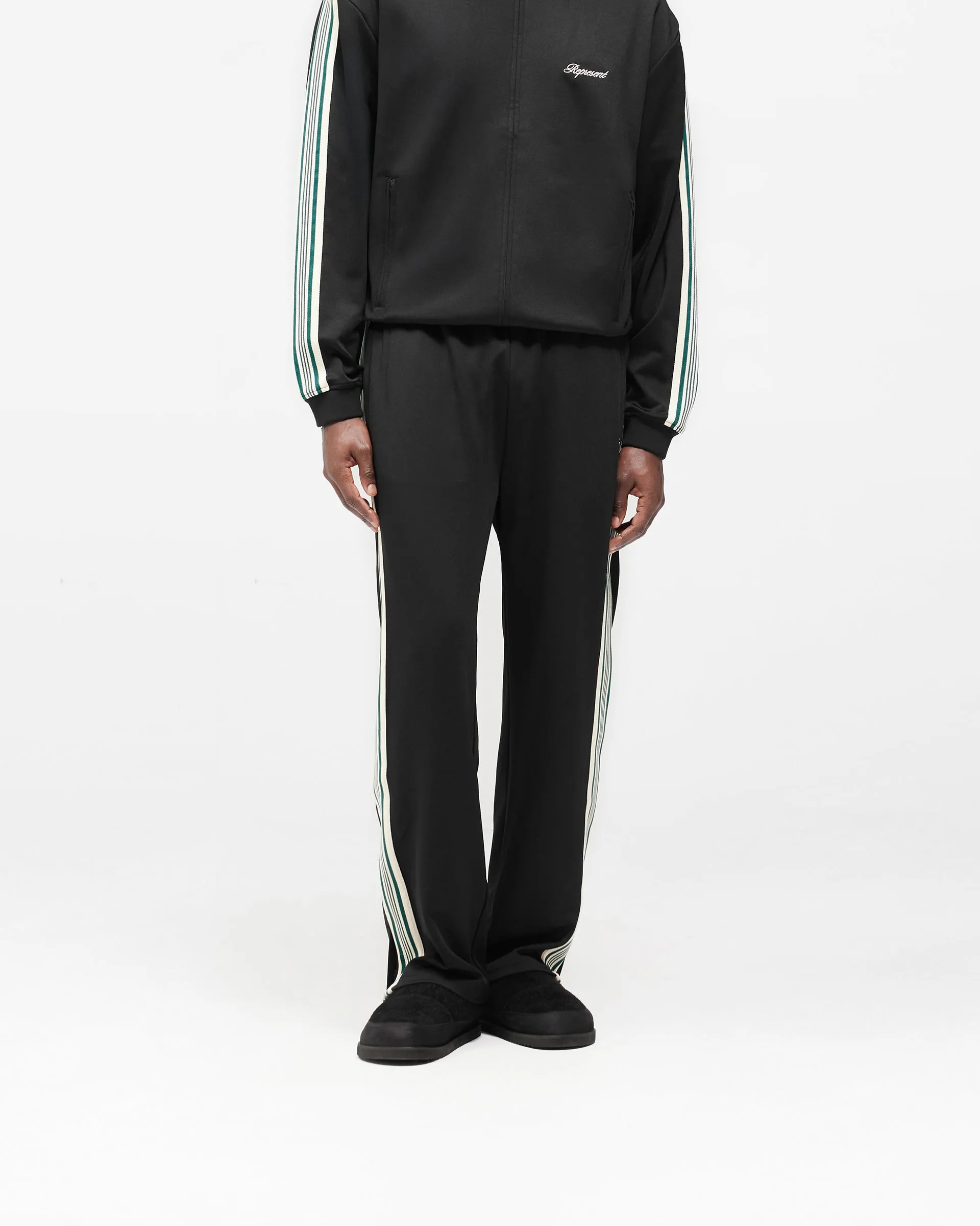Taped Track Pant - Jet Black sold by Represent product image thumbnail 3