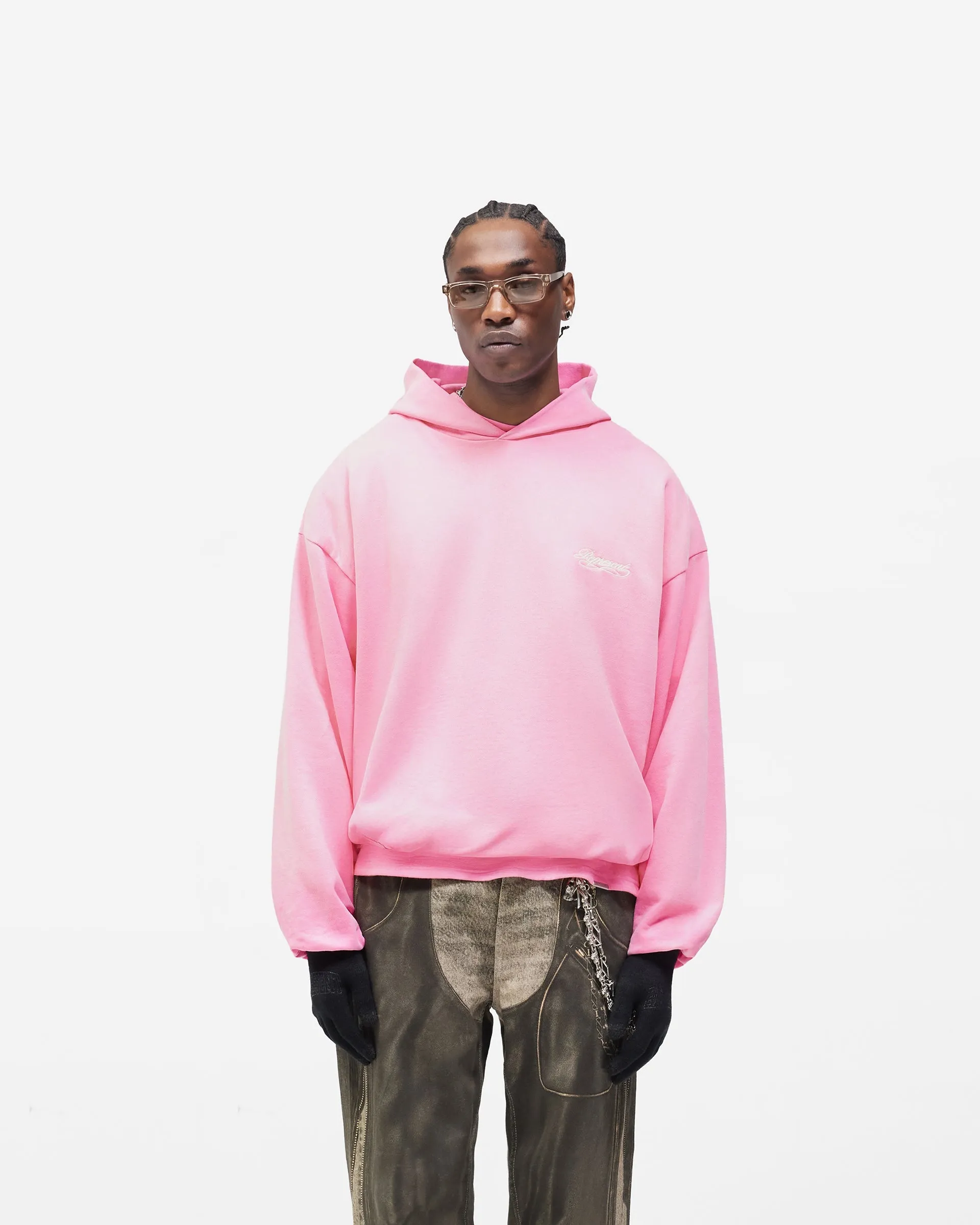 Dual Layer Script Hoodie - Candy sold by Represent product image thumbnail 2