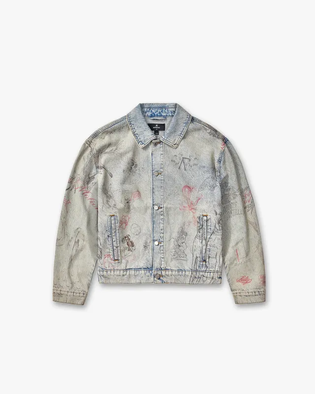 Legacy Denim Trucker - Light Blue Vintage sold by Represent