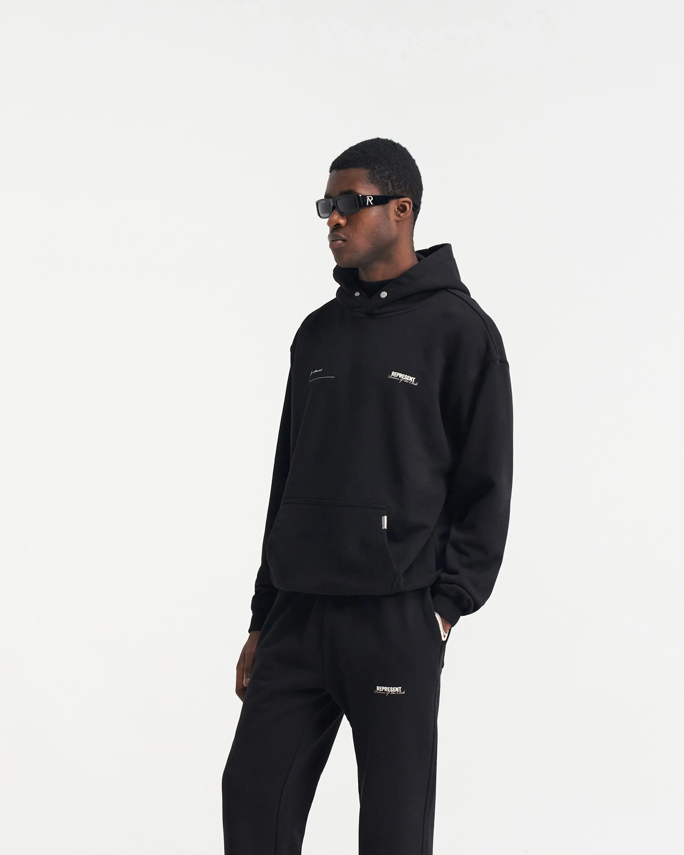 Patron Of The Club Hoodie - Black sold by Represent product image thumbnail 4