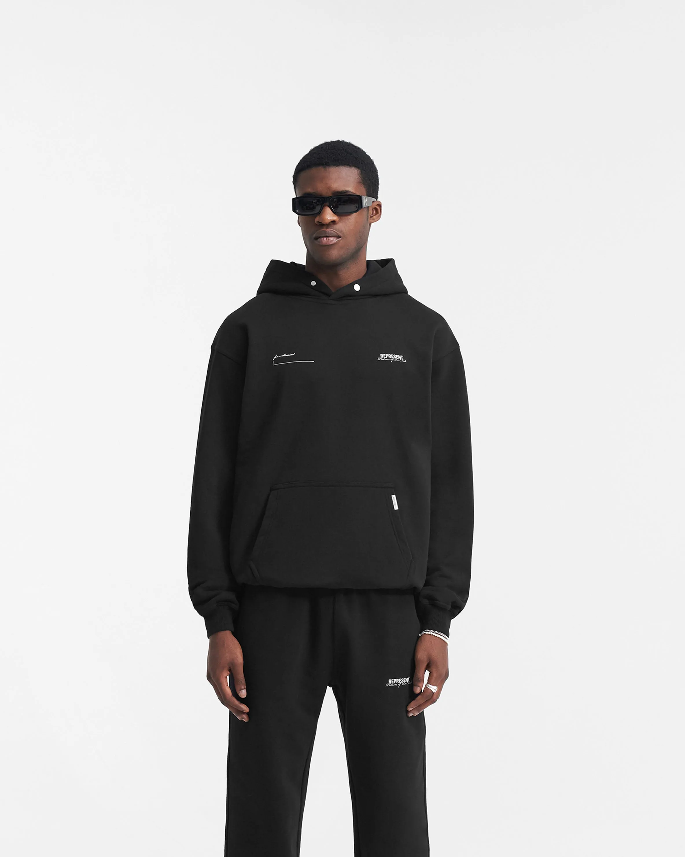 Patron Of The Club Hoodie - Black sold by Represent product image thumbnail 3