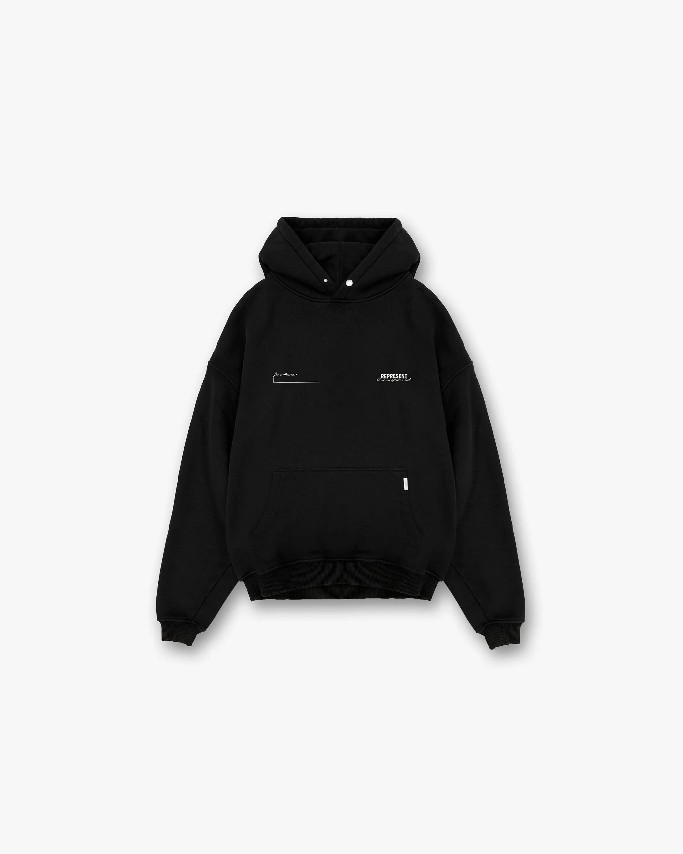Patron Of The Club Hoodie - Black sold by Represent