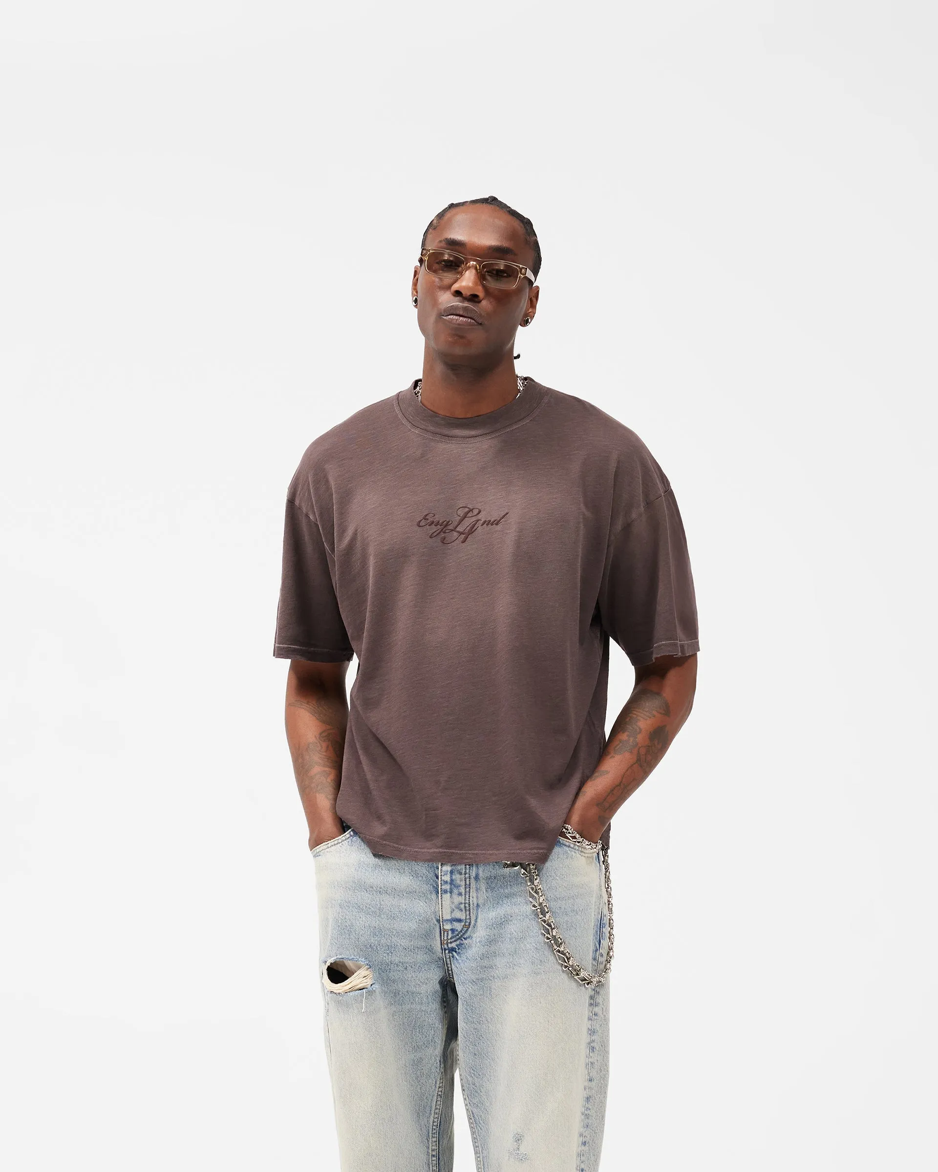 EngLAnd T-Shirt - Washed Brown sold by Represent product image thumbnail 4