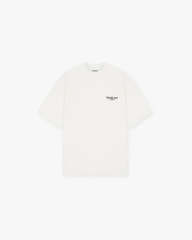 Team 247 Oversized T-Shirt - Flat White sold by Represent