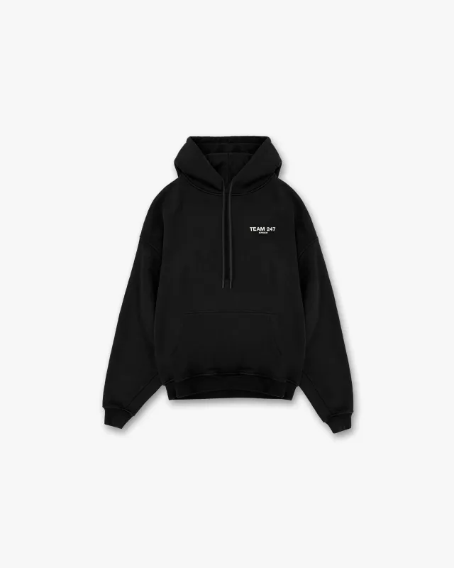 Team 247 Oversized Hoodie - Jet Black sold by Represent