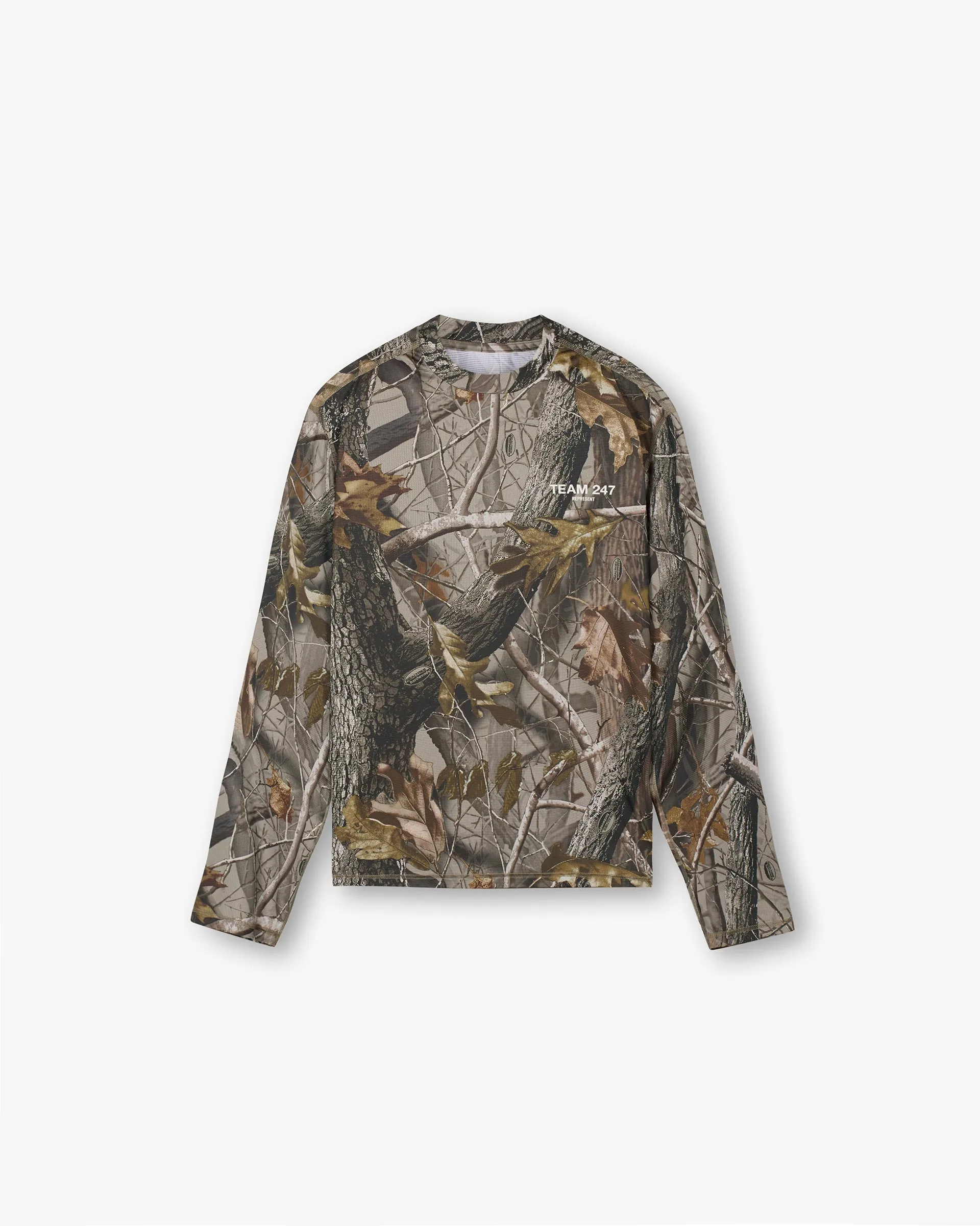 247 Realtree® Long Sleeve Mesh T-Shirt - Camo sold by Represent