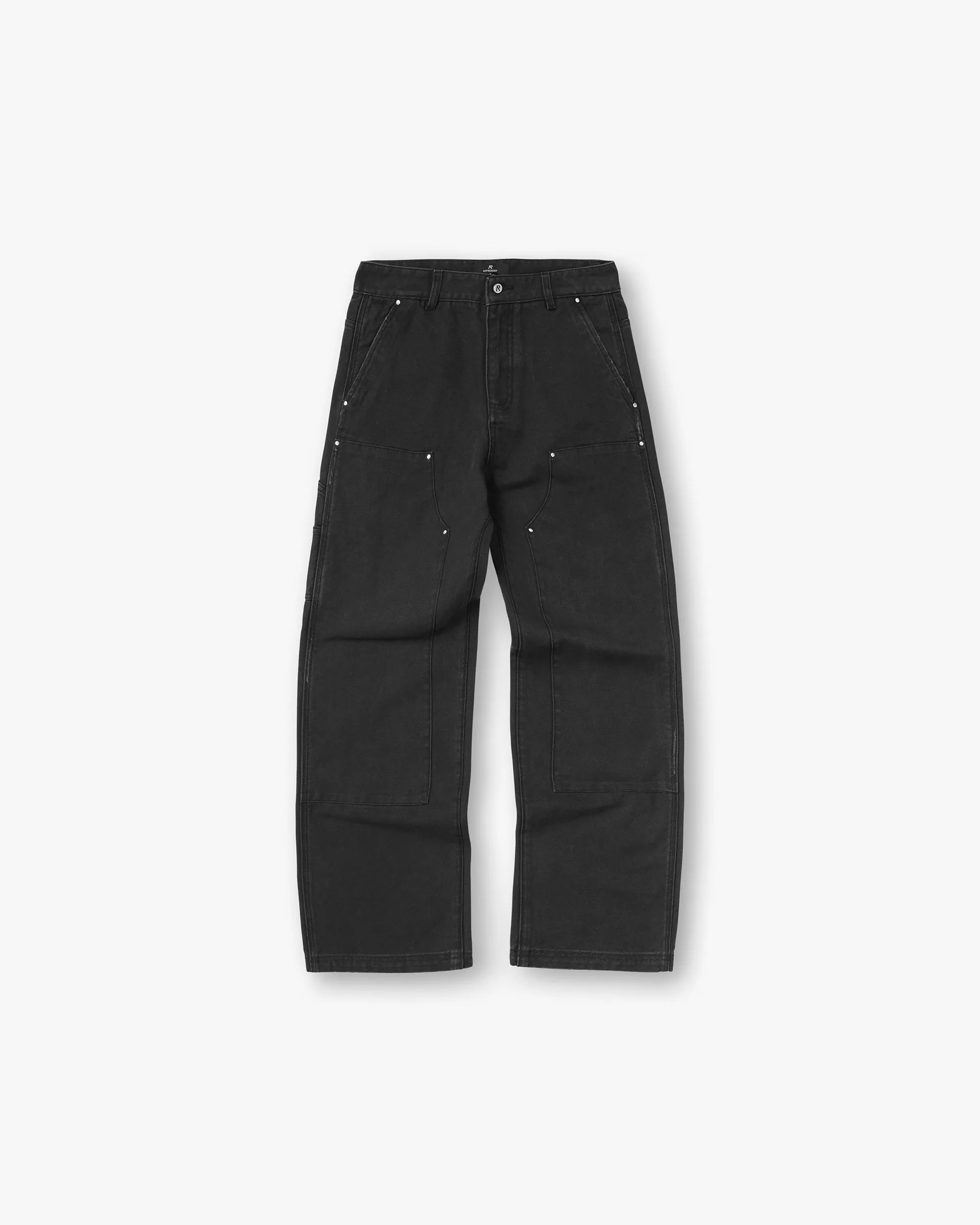 Heaton Workwear Pant - Jet Black sold by Represent