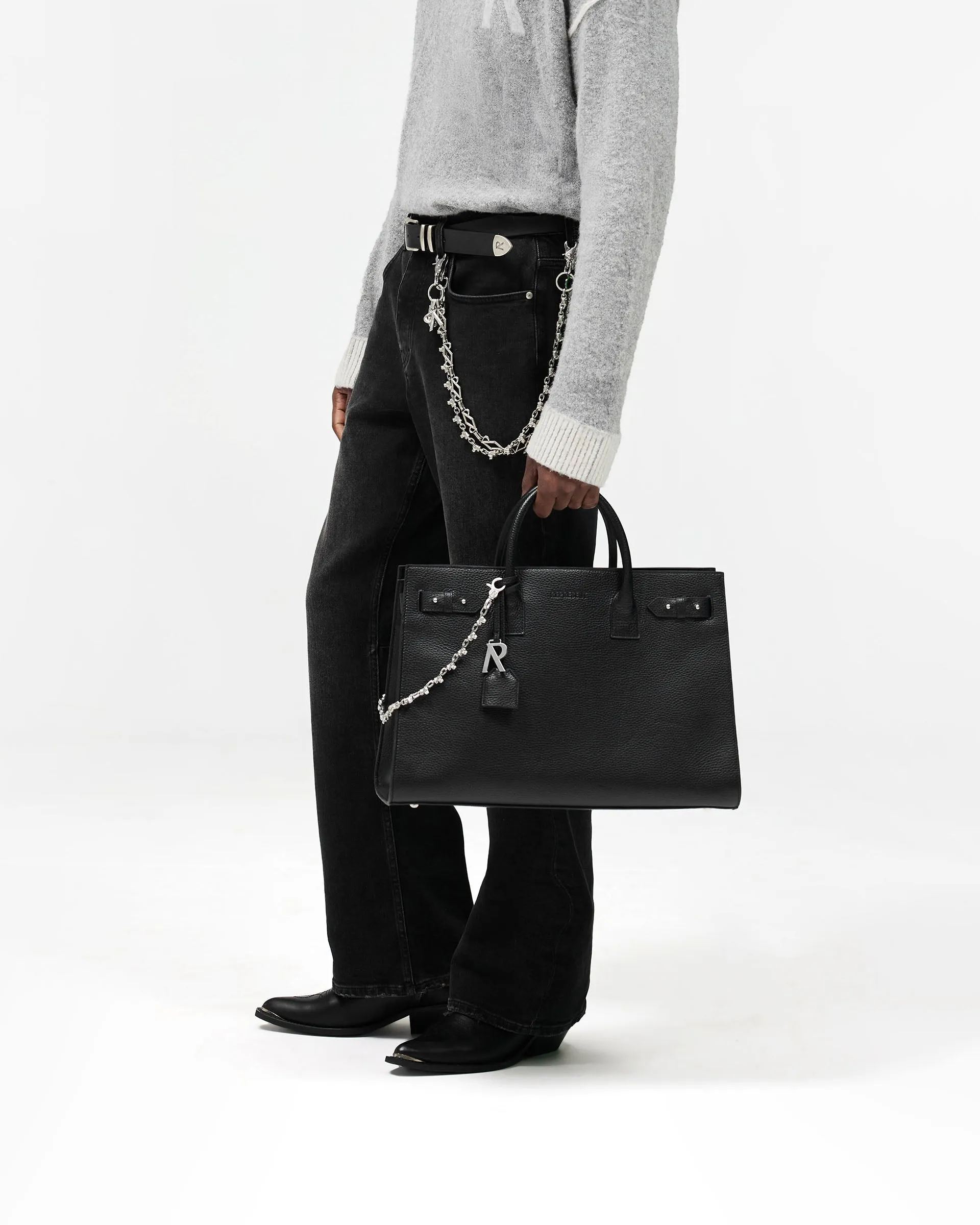 Kick Flare Denim - Aged Black sold by Represent product image thumbnail 2