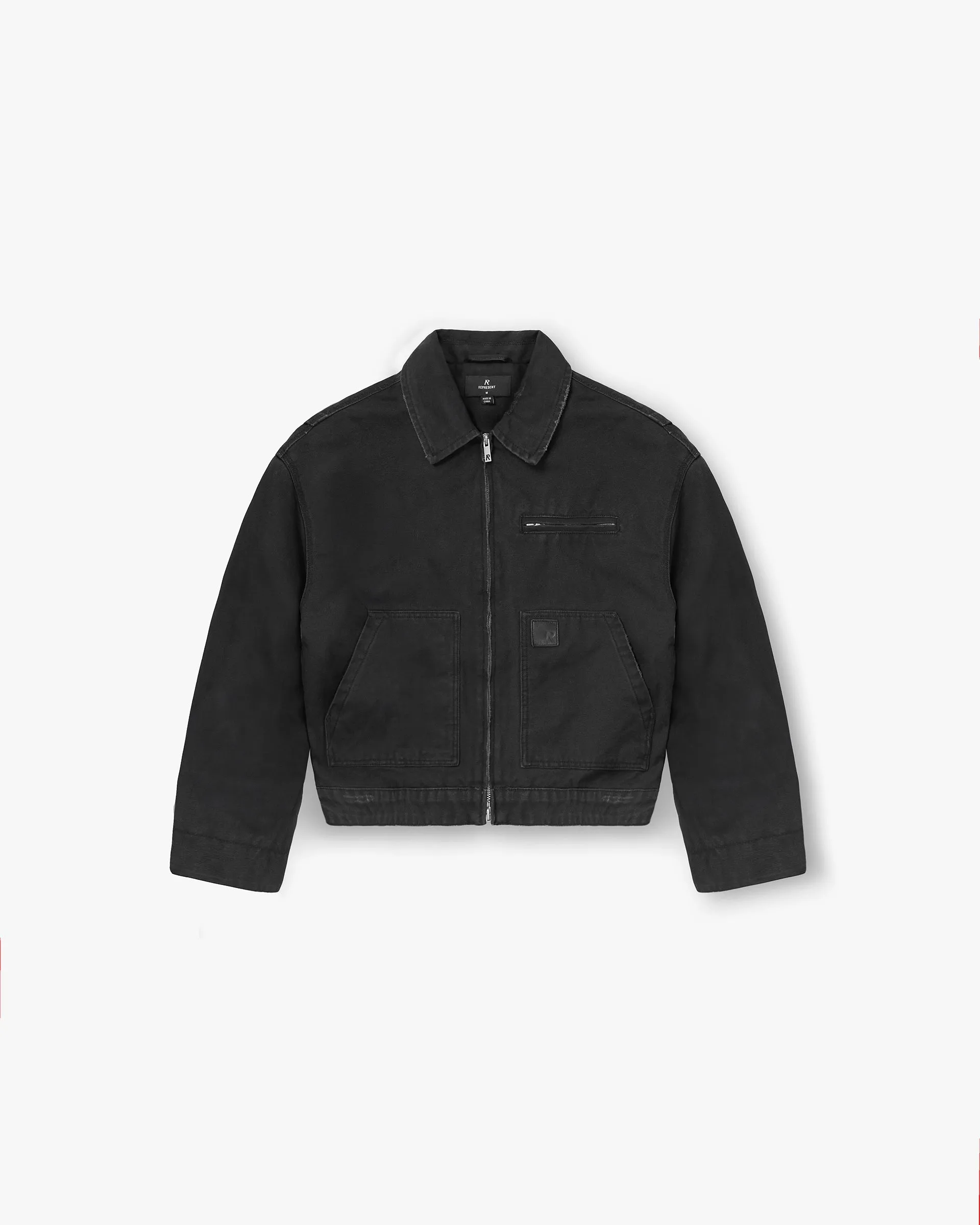 Heaton Workwear Jacket - Washed Black sold by Represent