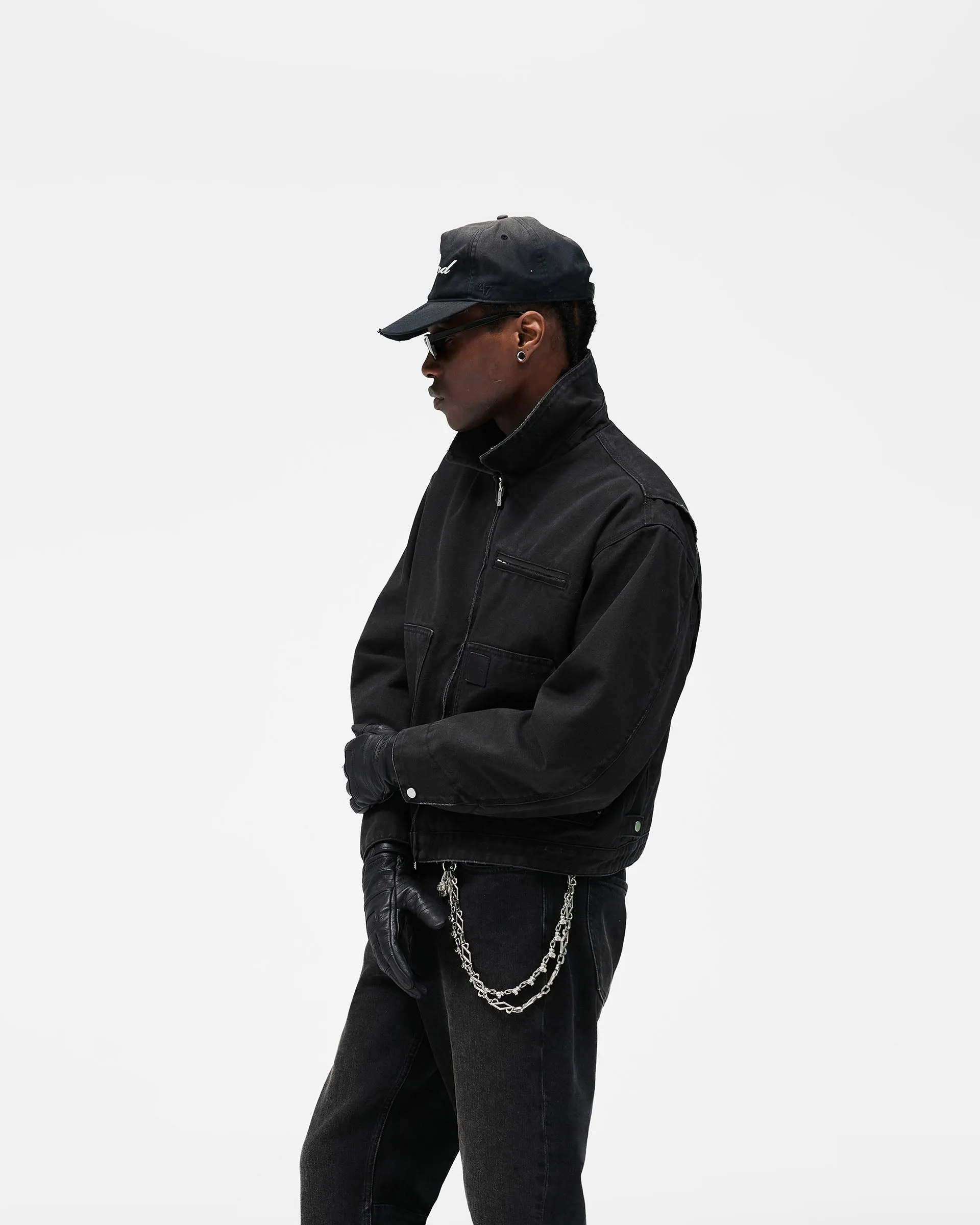 Heaton Workwear Jacket - Washed Black sold by Represent product image thumbnail 2