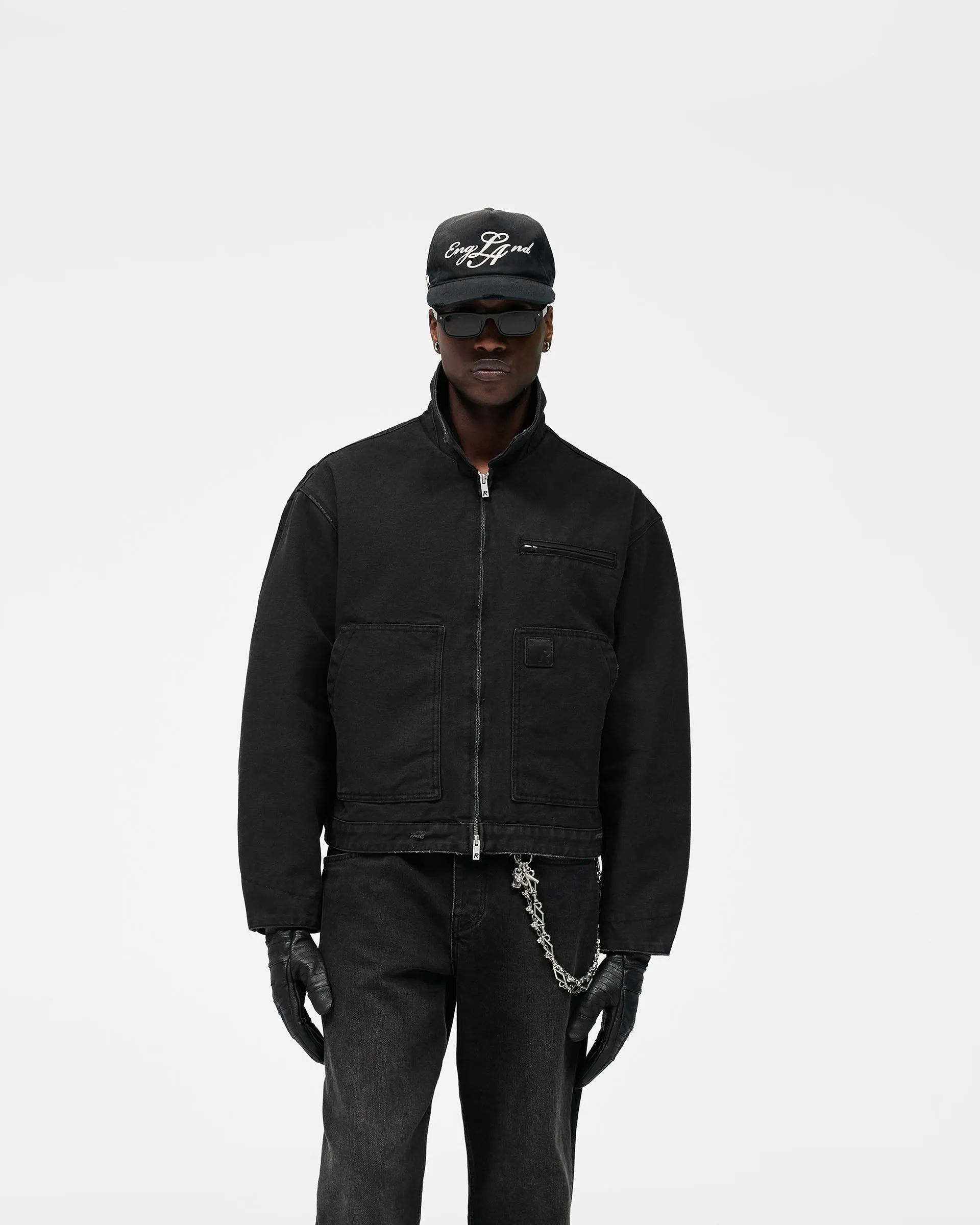 Heaton Workwear Jacket - Washed Black sold by Represent product image thumbnail 3