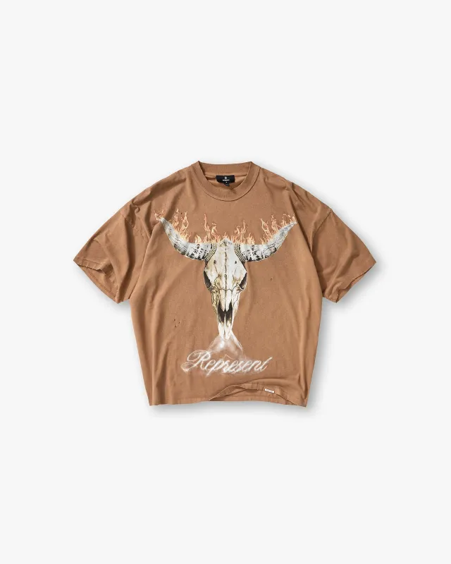 British Cowboys T-Shirt - Dusty Brown sold by Represent