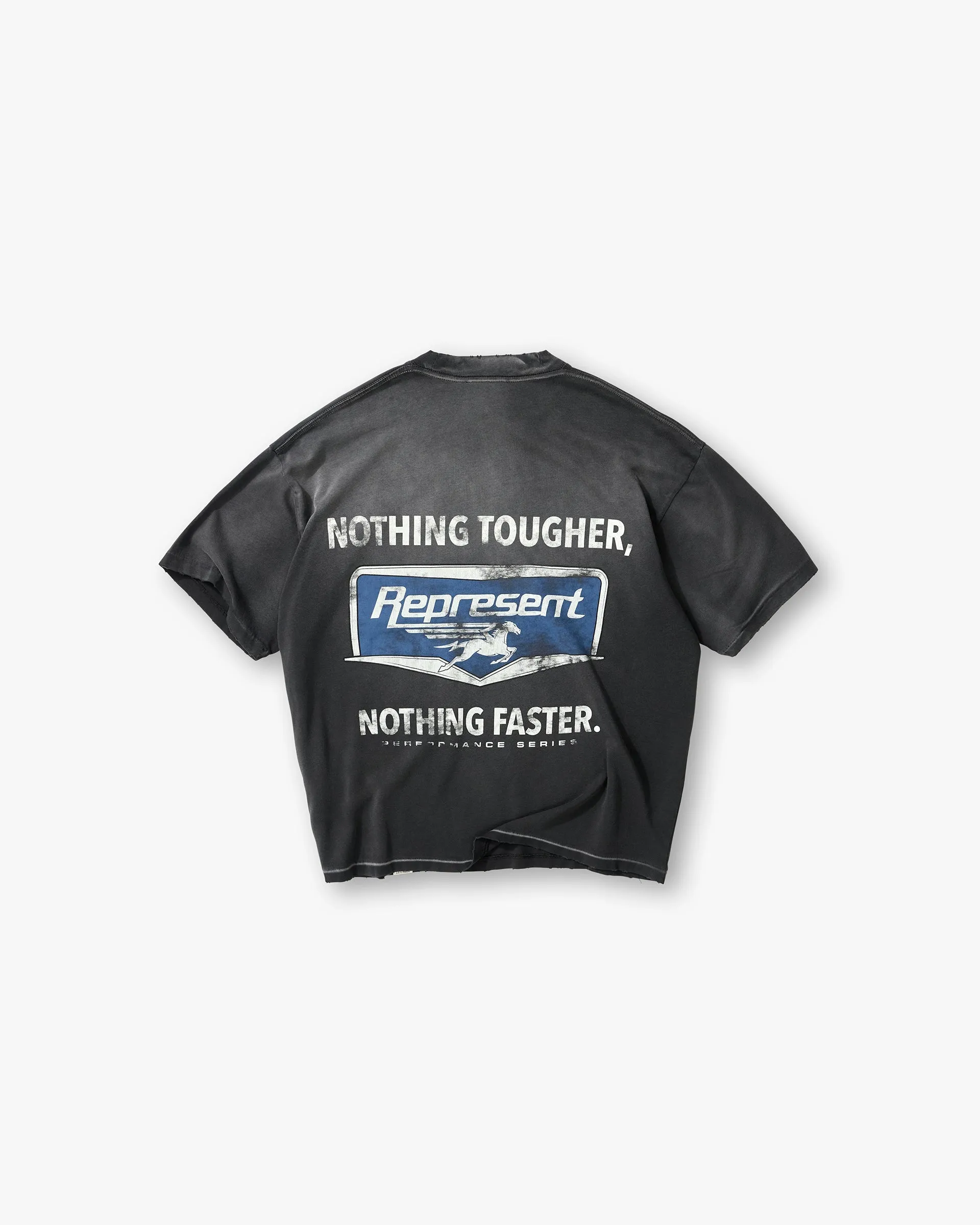 Nothing Faster T-Shirt - Stained Black sold by Represent product image thumbnail 2
