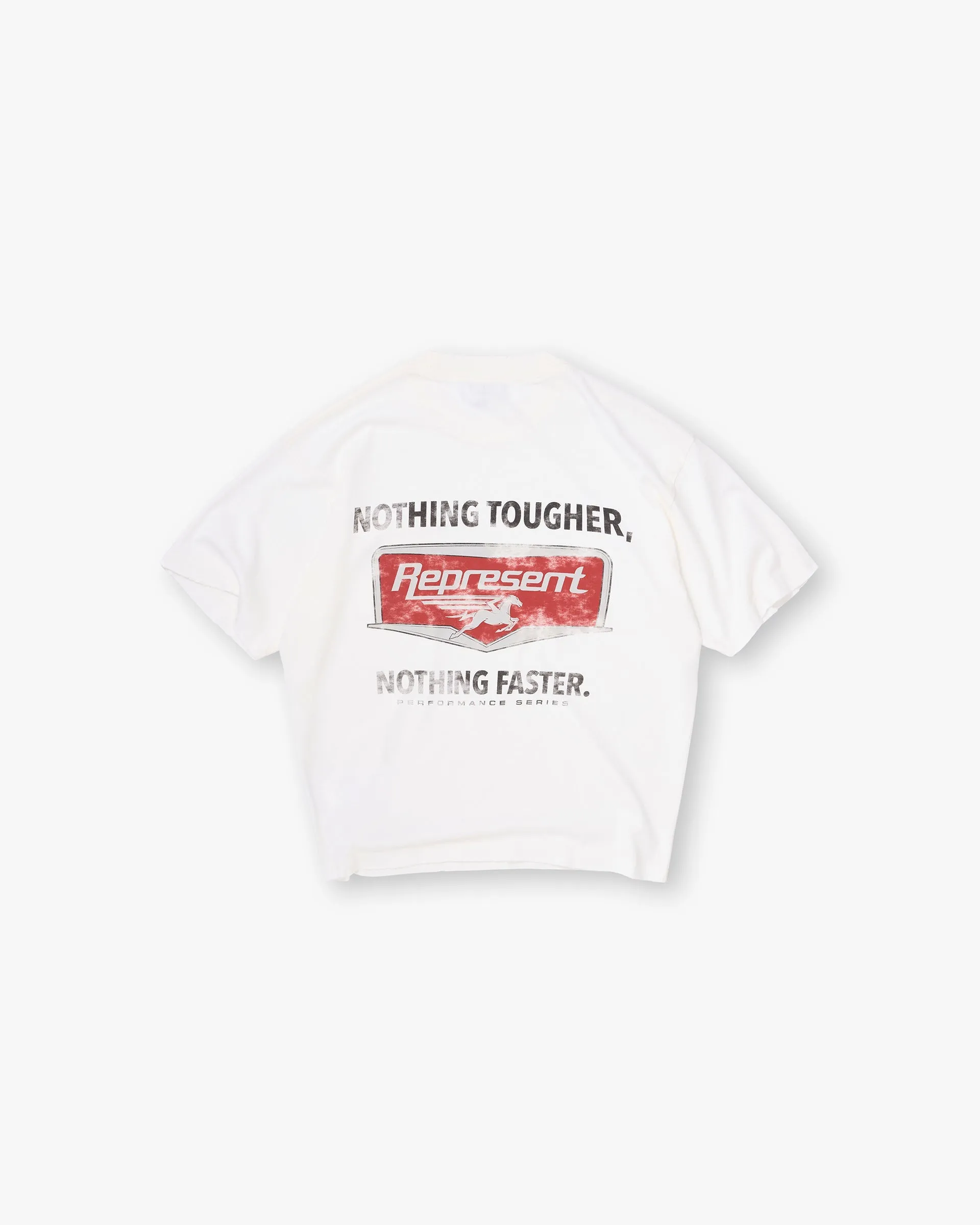 Nothing Faster T-Shirt - Flat White sold by Represent product image thumbnail 2