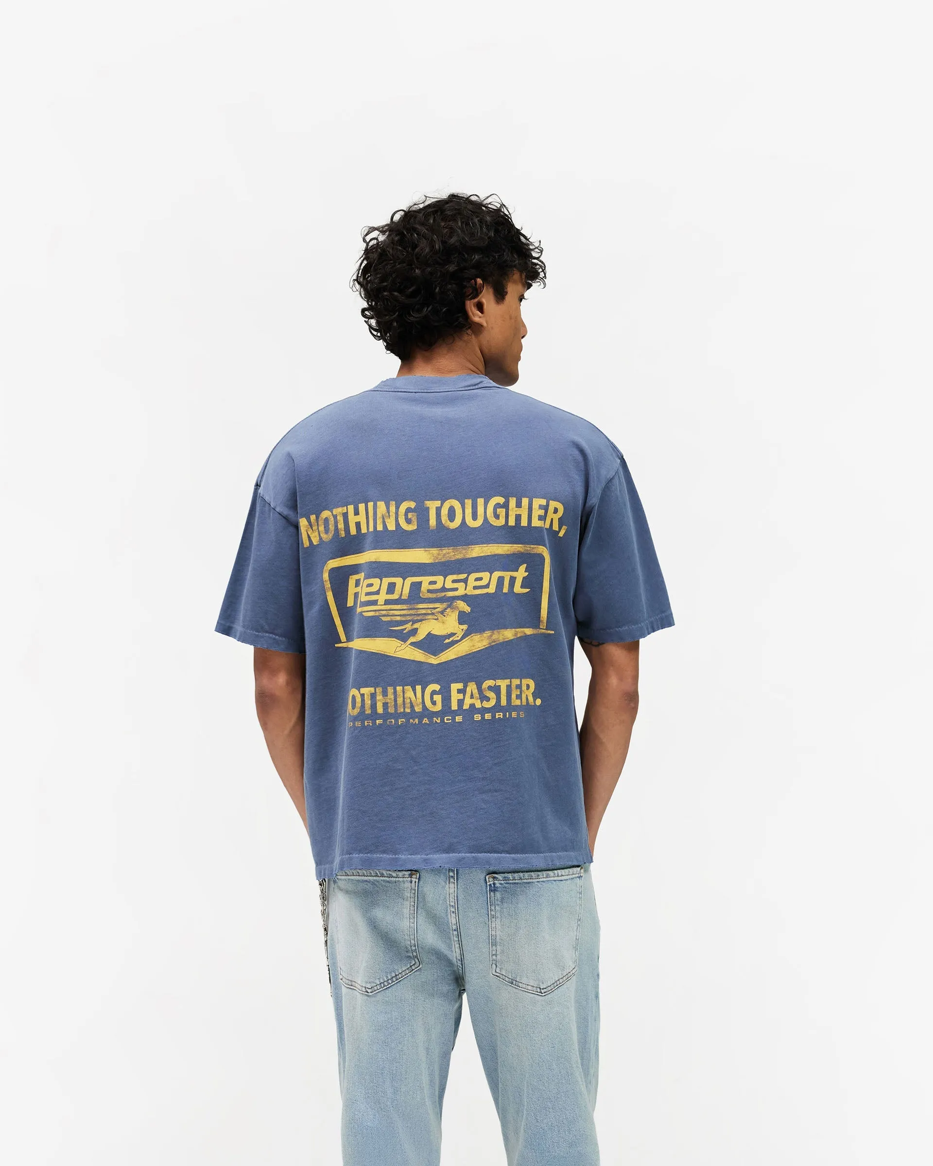 Nothing Faster T-Shirt - Indigo sold by Represent product image thumbnail 5