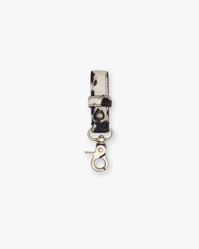 Cowhide Belt Loop - Flat White Jet Black sold by Represent