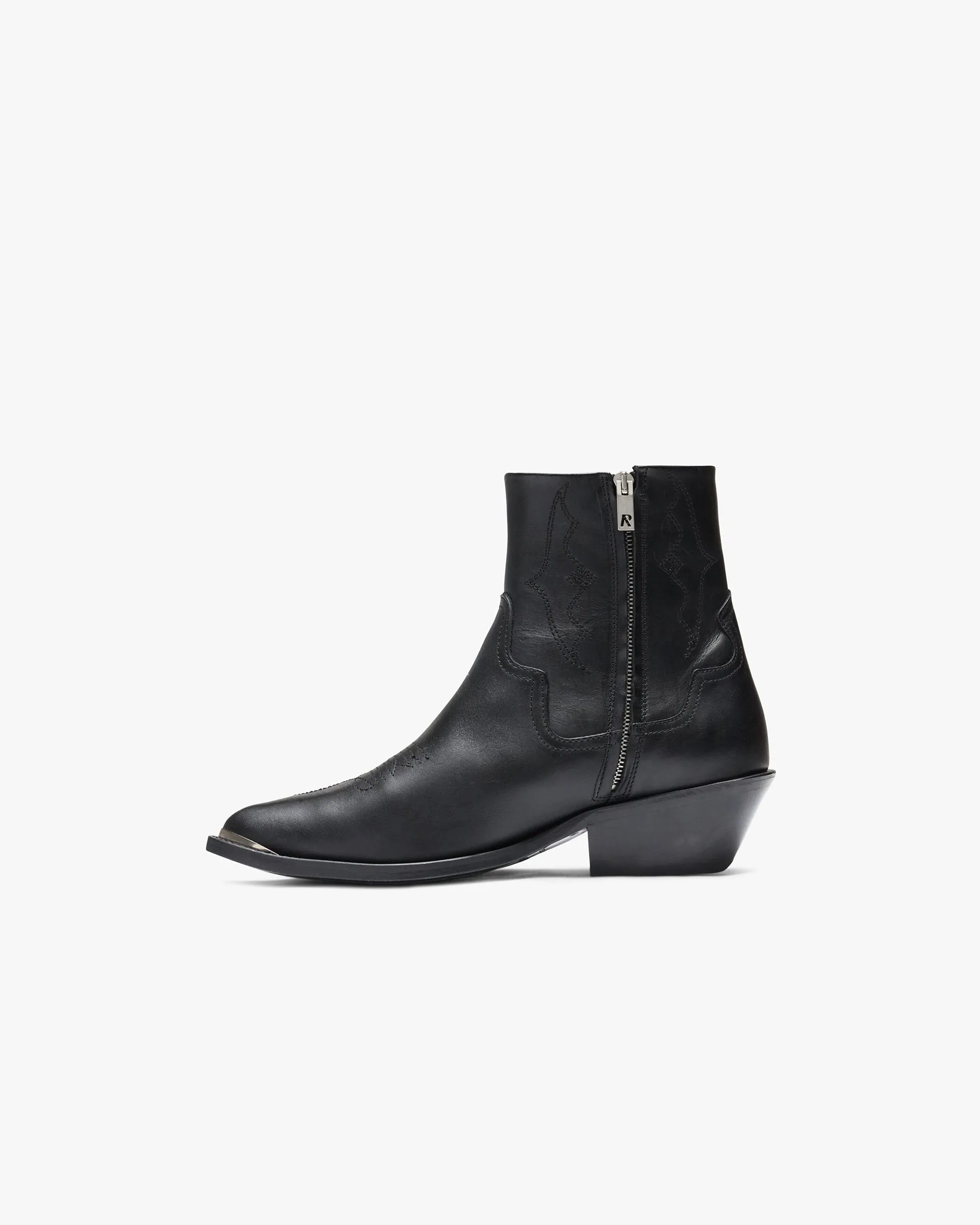 Michael Zip Boot Leather - Black sold by Represent product image thumbnail 3