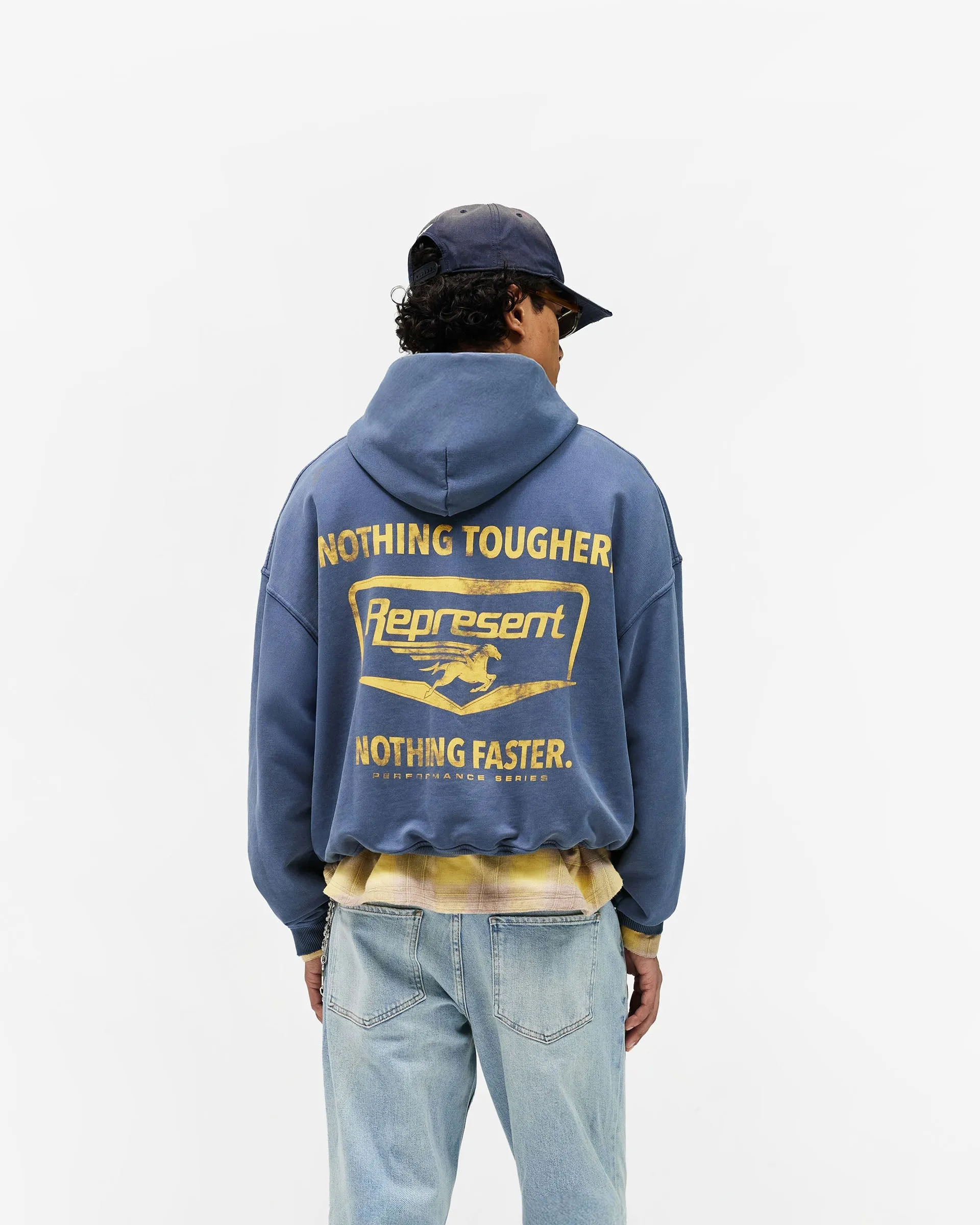 Nothing Faster Hoodie - Indigo sold by Represent product image thumbnail 5