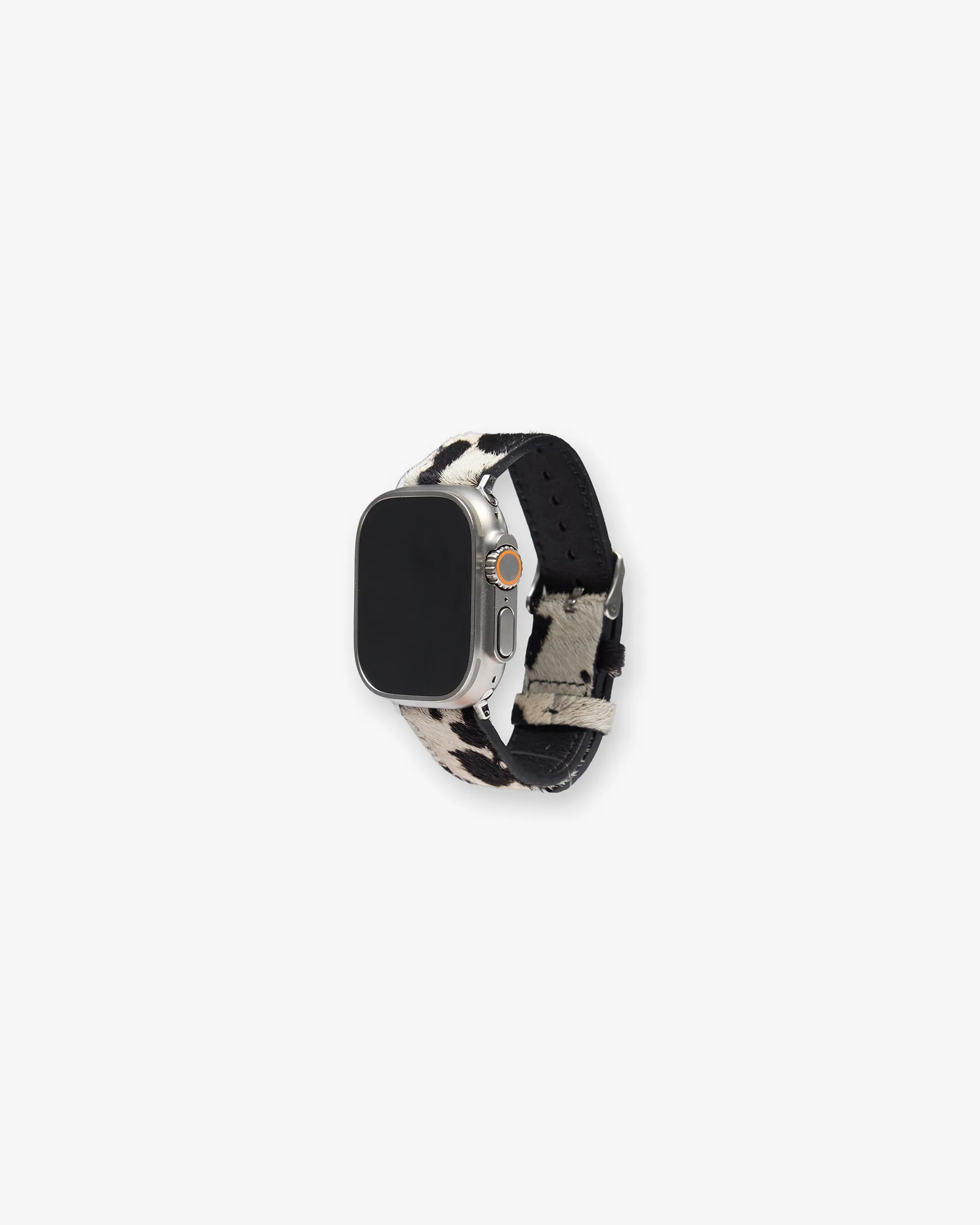 Cowhide Watch Strap - Flat White Jet Black sold by Represent product image thumbnail 2