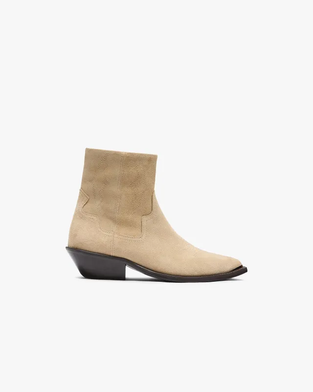 Michael Zip Boot Suede - Brown sold by Represent