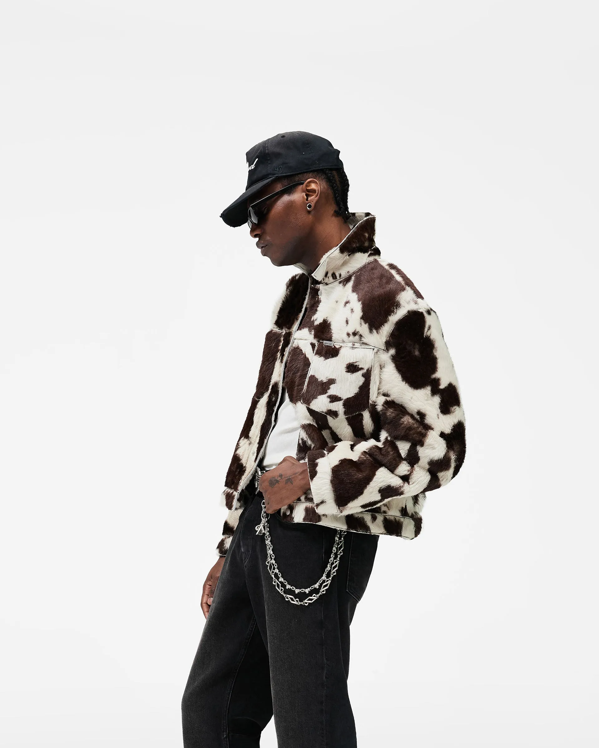 Cowhide Trucker Jacket - Multi sold by Represent product image thumbnail 2