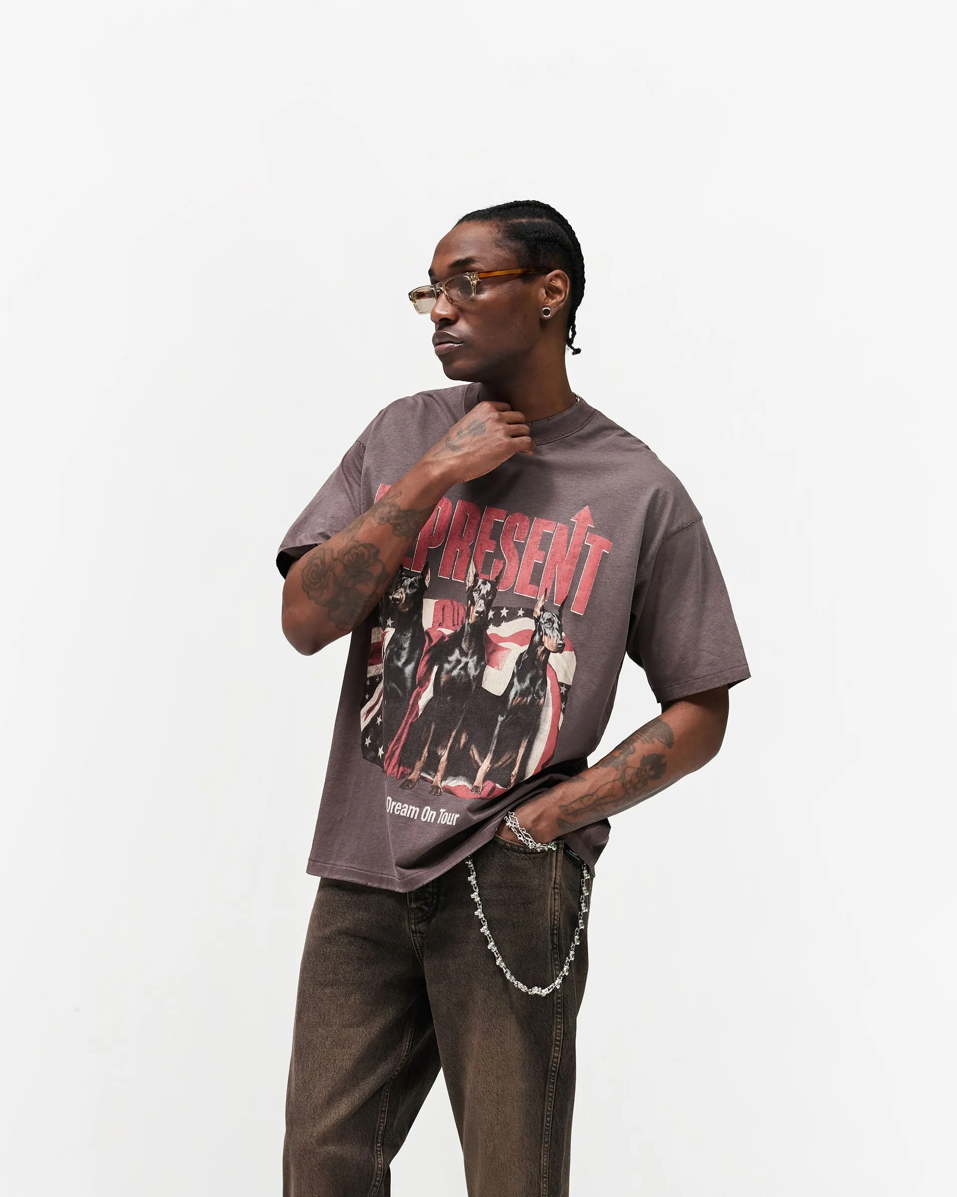 Dream On Tour T-Shirt - Nero sold by Represent product image thumbnail 4