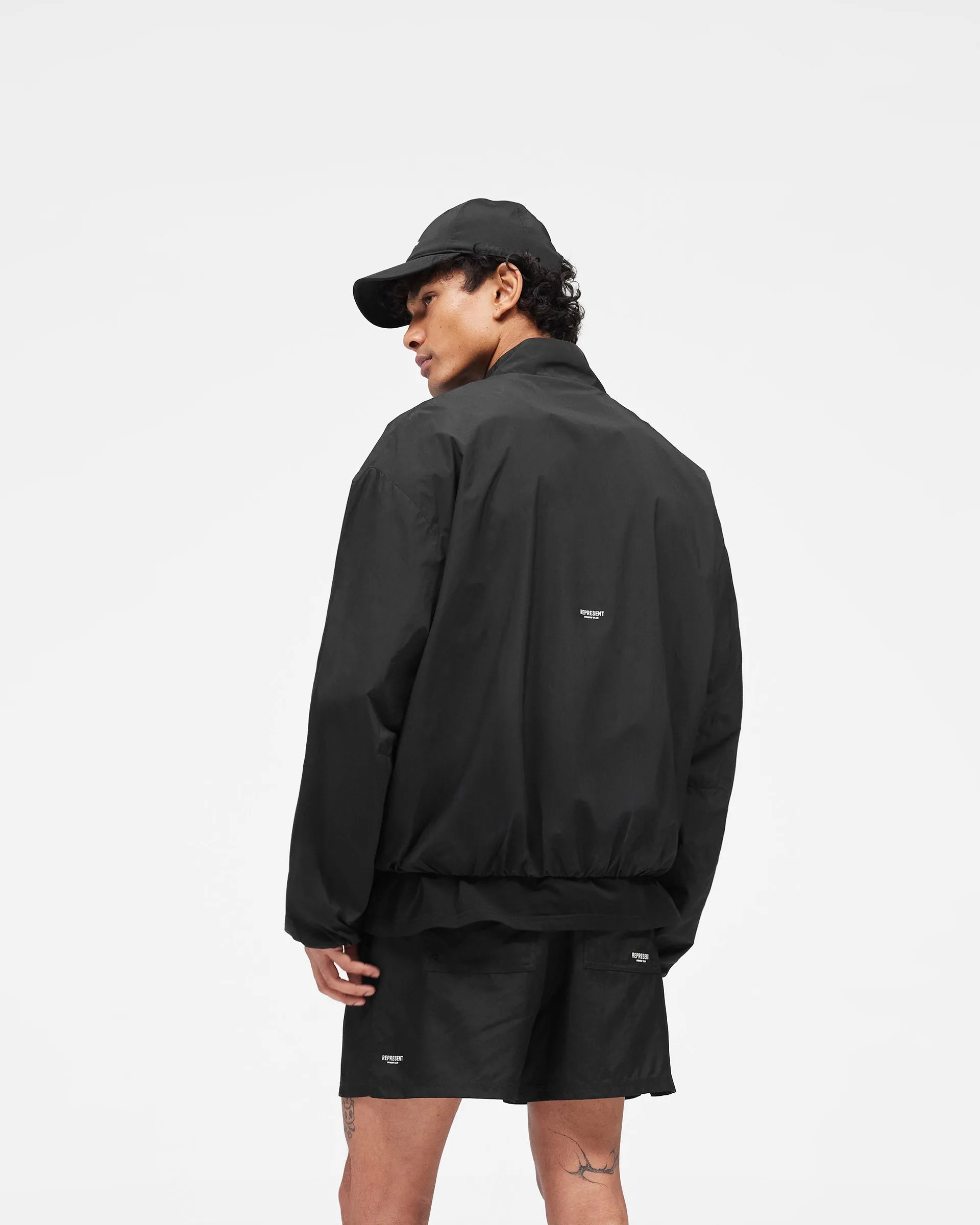 Micro Owners Club Track Jacket - Black sold by Represent product image thumbnail 5