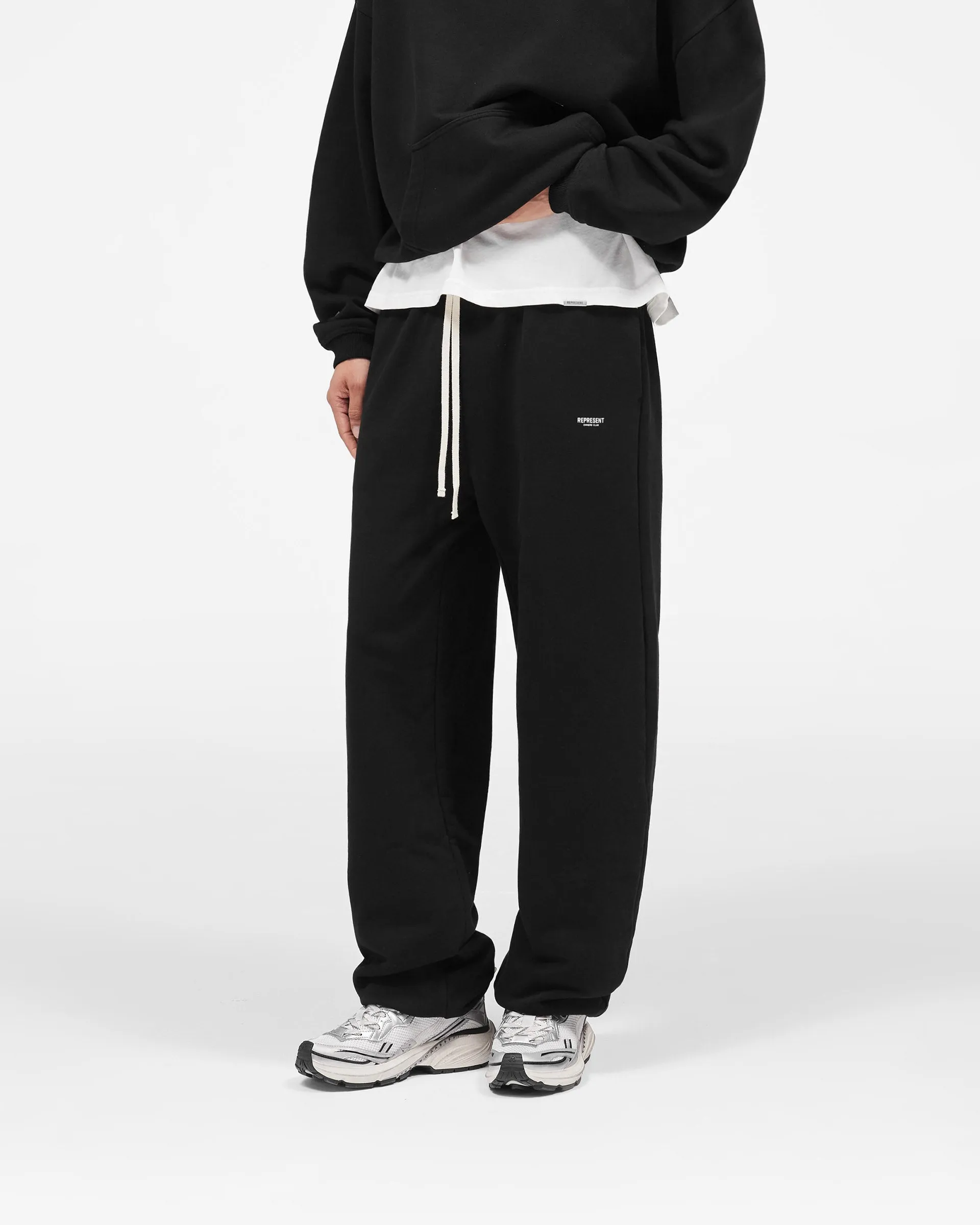 Micro Owners Club Sweatpant - Jet Black sold by Represent product image thumbnail 4