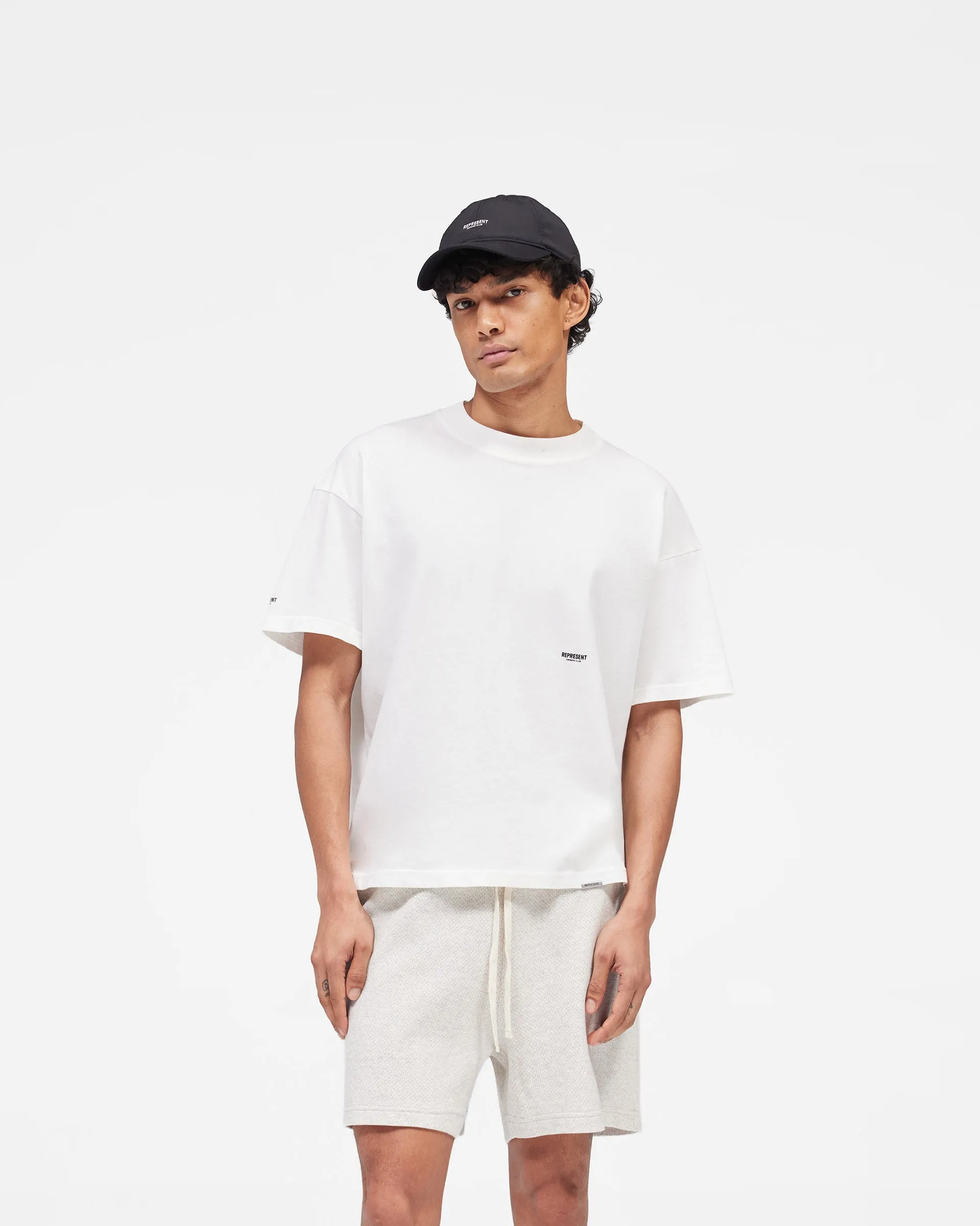 Micro Owners Club T-Shirt - Flat White sold by Represent product image thumbnail 3