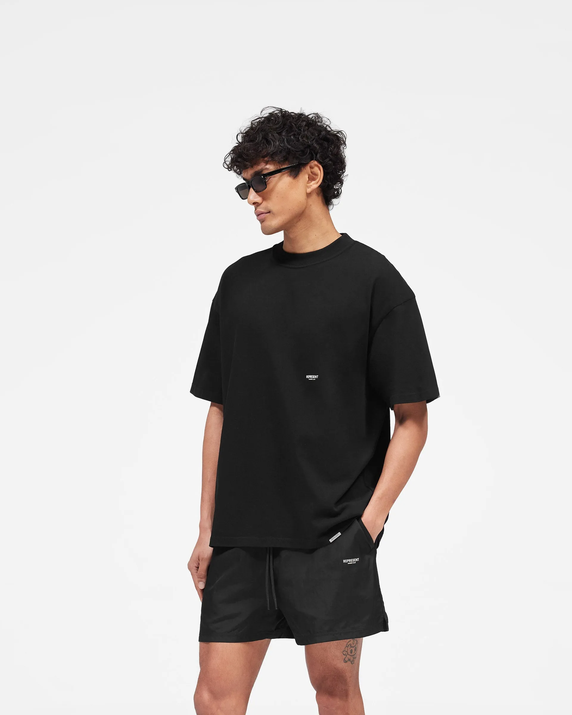 Micro Owners Club T-Shirt - Jet Black sold by Represent product image thumbnail 5