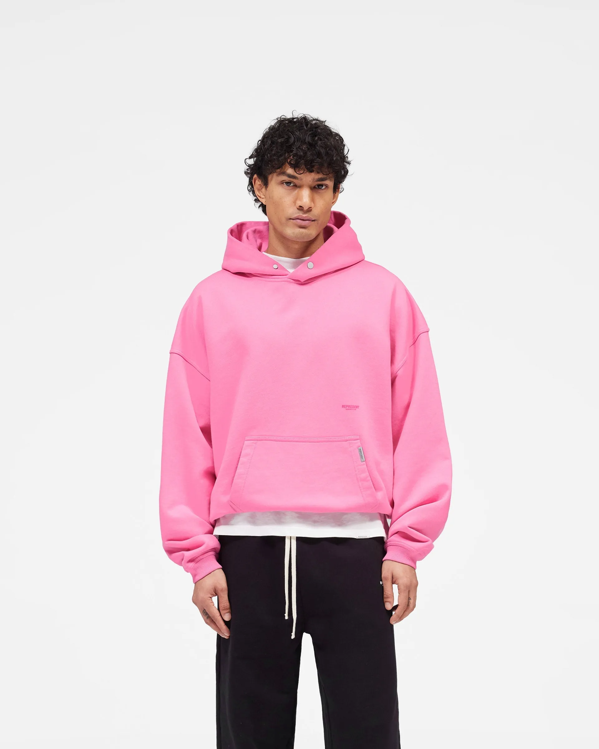 Micro Owners Club Hoodie - Pink Lemonade sold by Represent product image thumbnail 3