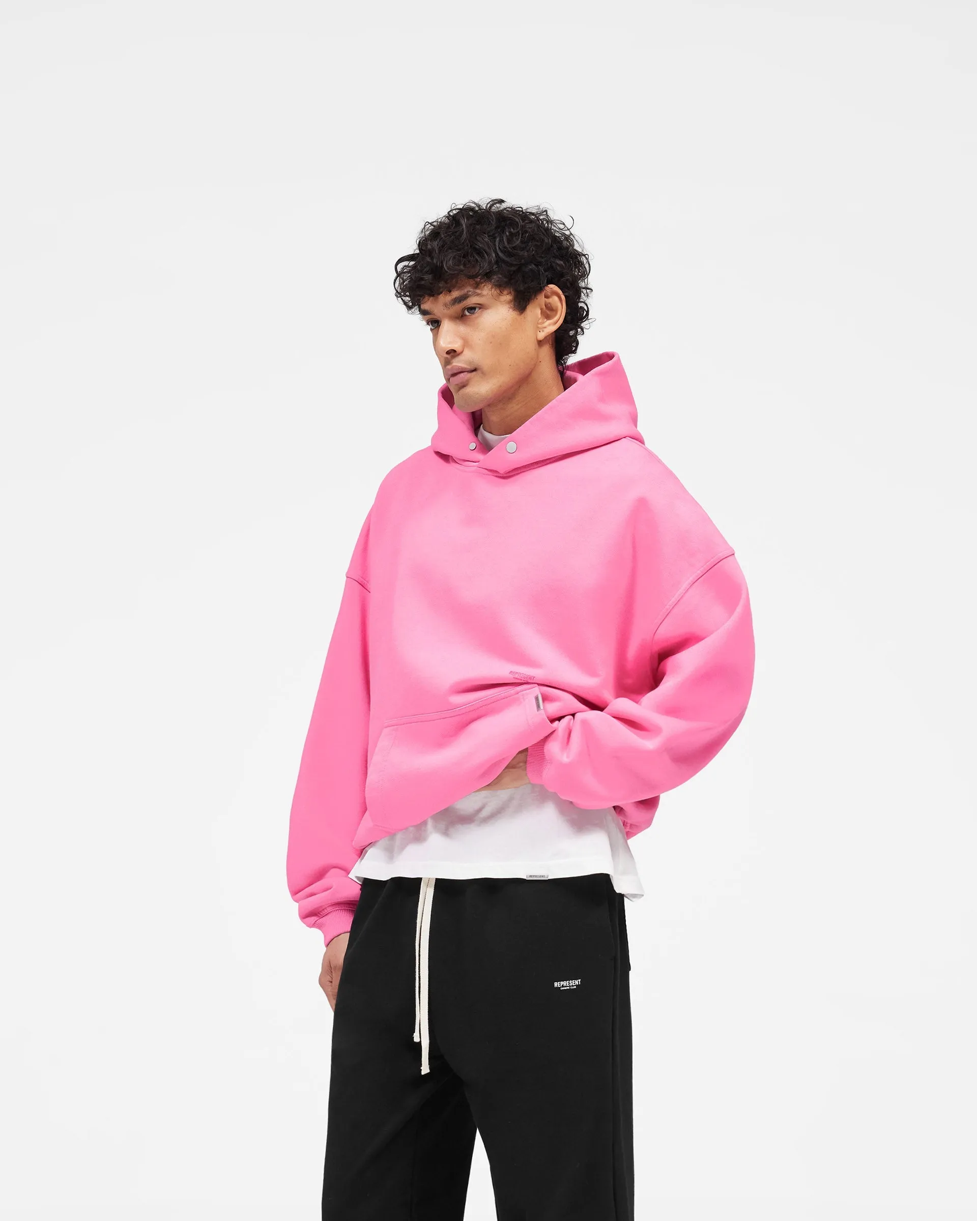 Micro Owners Club Hoodie - Pink Lemonade sold by Represent product image thumbnail 5