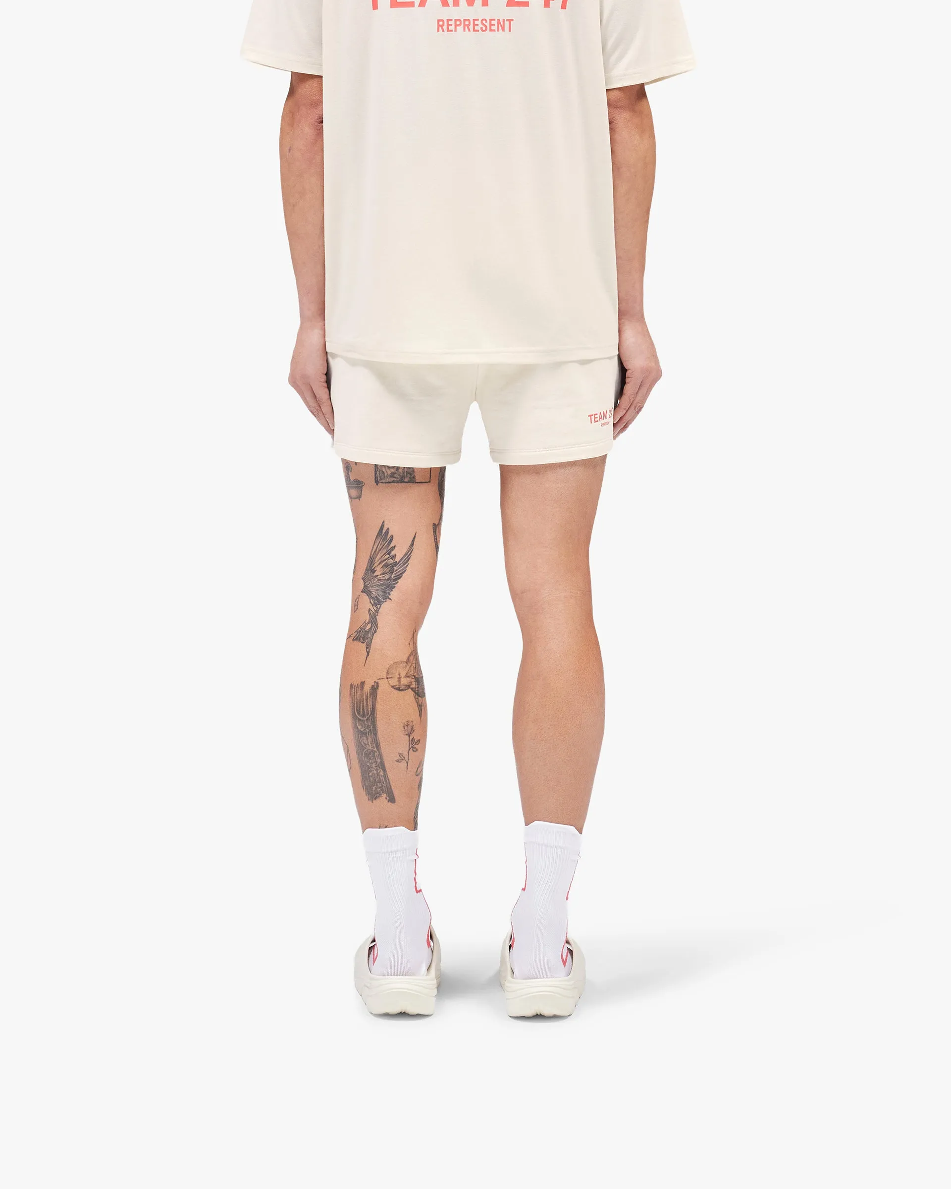 Team 247 Jersey Short - Cream sold by Represent product image thumbnail 5