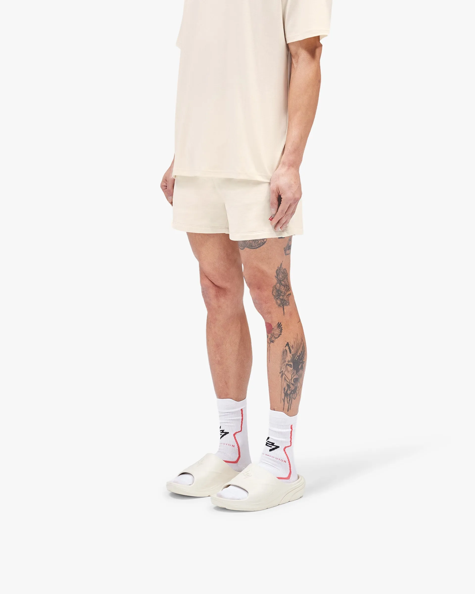 Team 247 Jersey Short - Cream sold by Represent product image thumbnail 4