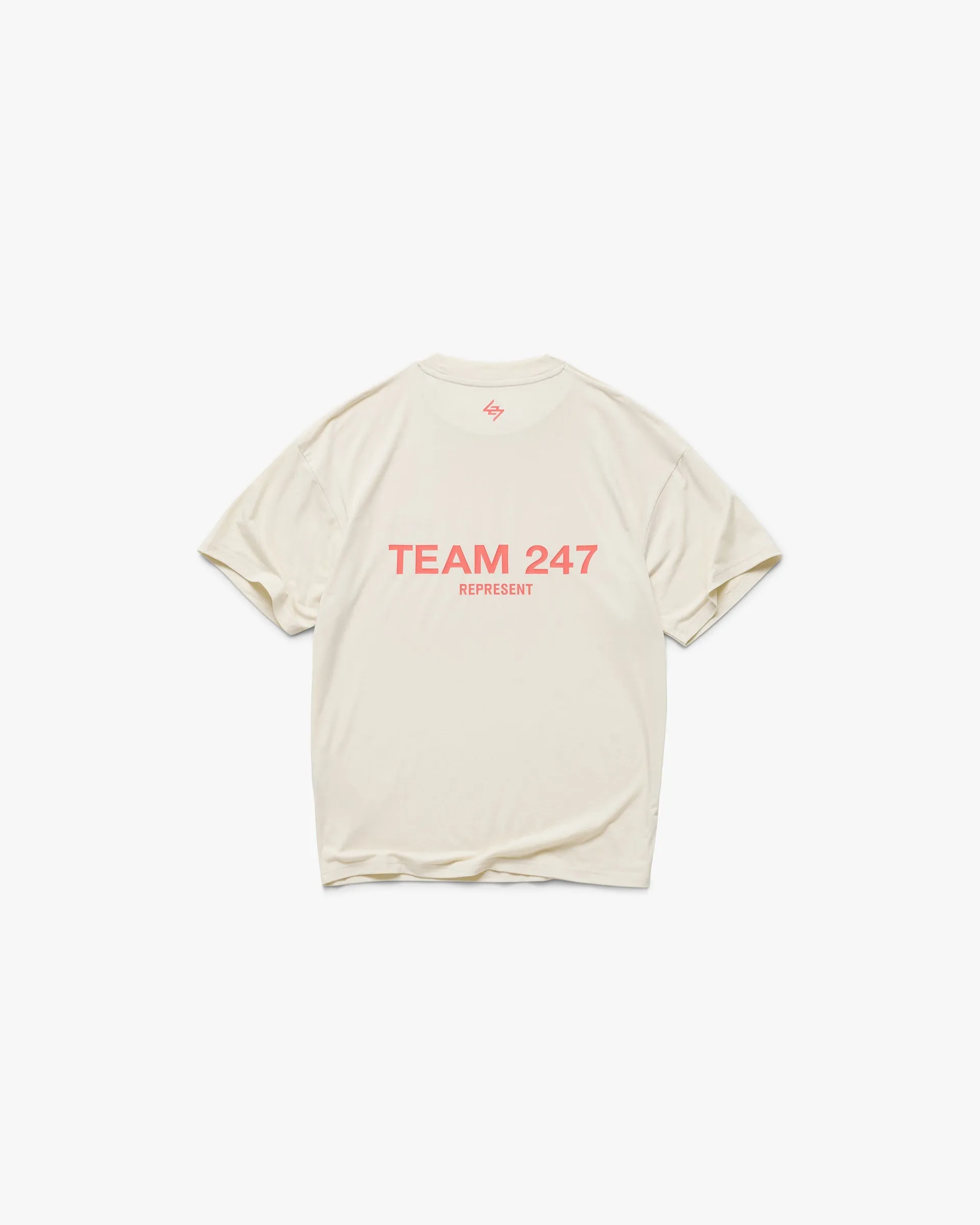 Team 247 Oversized T-Shirt - Cream sold by Represent product image thumbnail 2