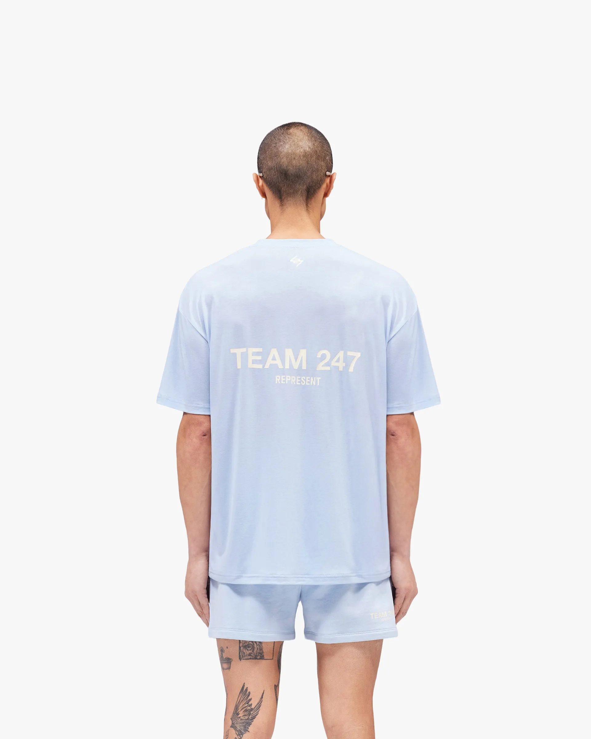 Team 247 Oversized T-Shirt - Glacier sold by Represent product image thumbnail 5