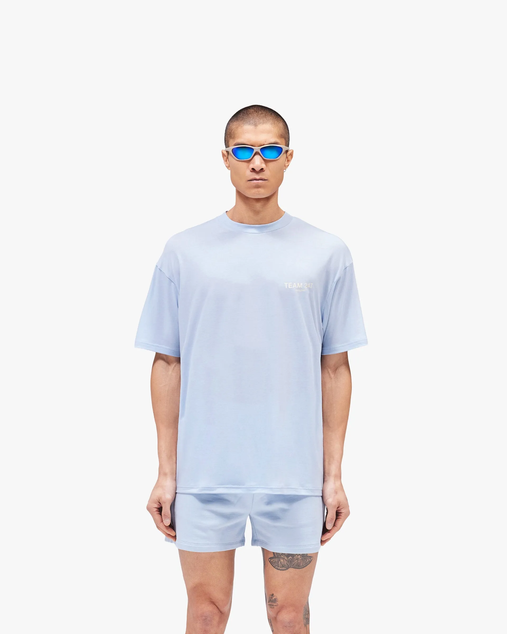 Team 247 Oversized T-Shirt - Glacier sold by Represent product image thumbnail 3