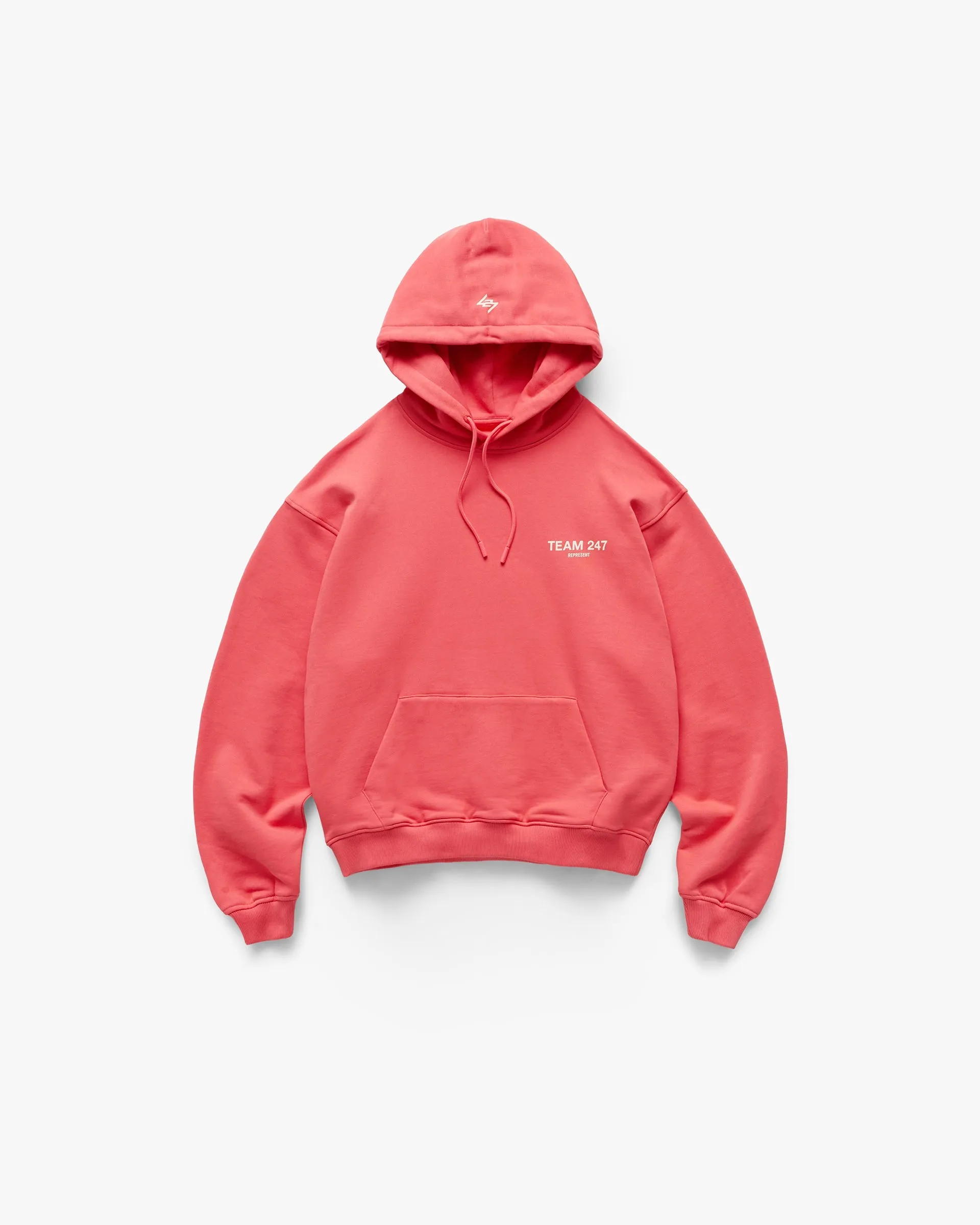 Team 247 Oversized Hoodie - Racing Red sold by Represent