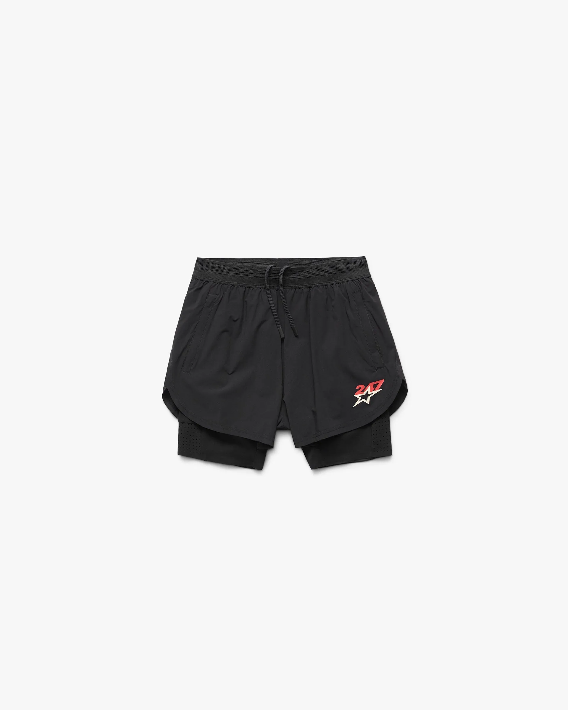 247 Hybrid 2-In-1 Short - Jet Black sold by Represent
