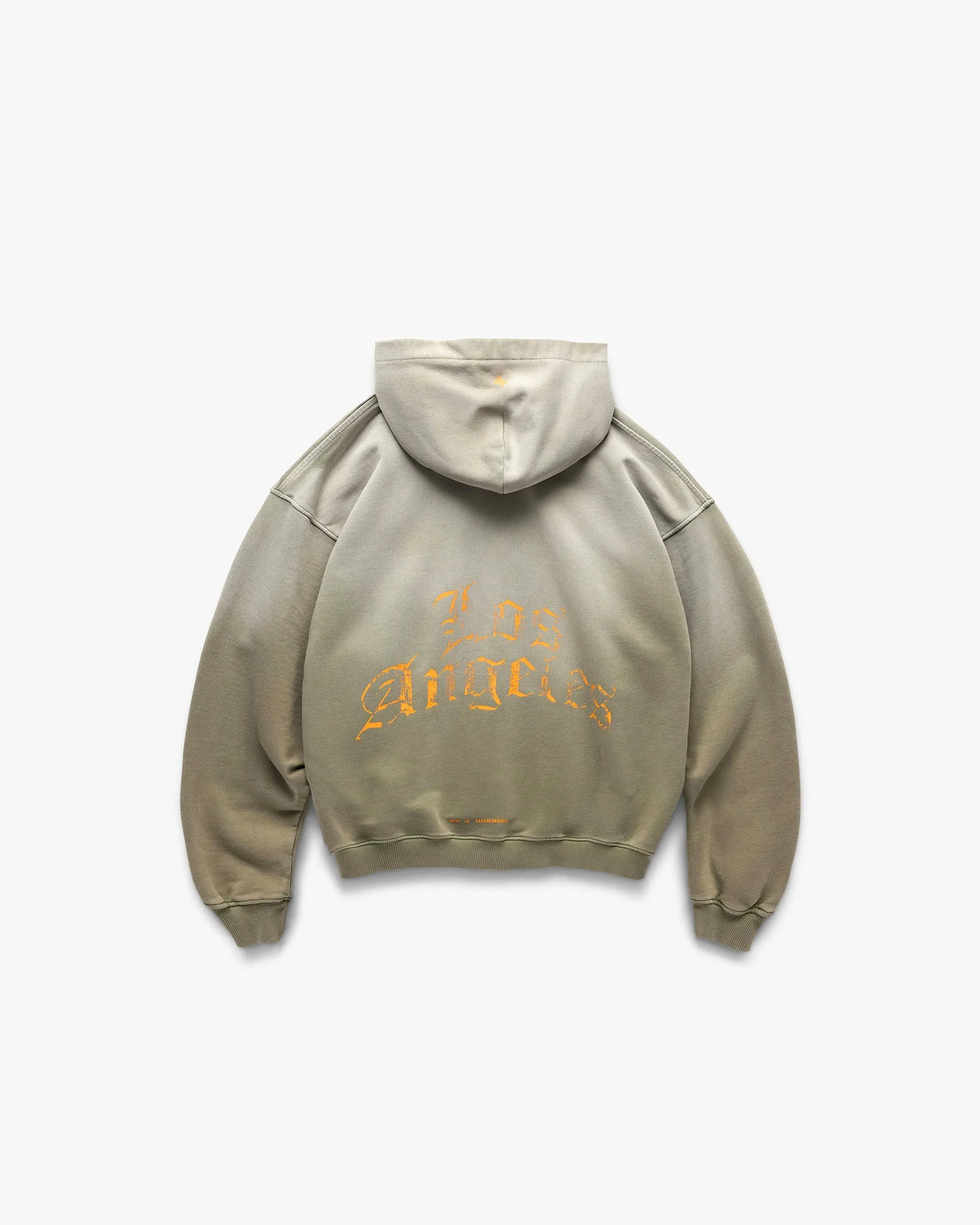 247 Los Angeles Hoodie - Aged Khaki sold by Represent product image thumbnail 2