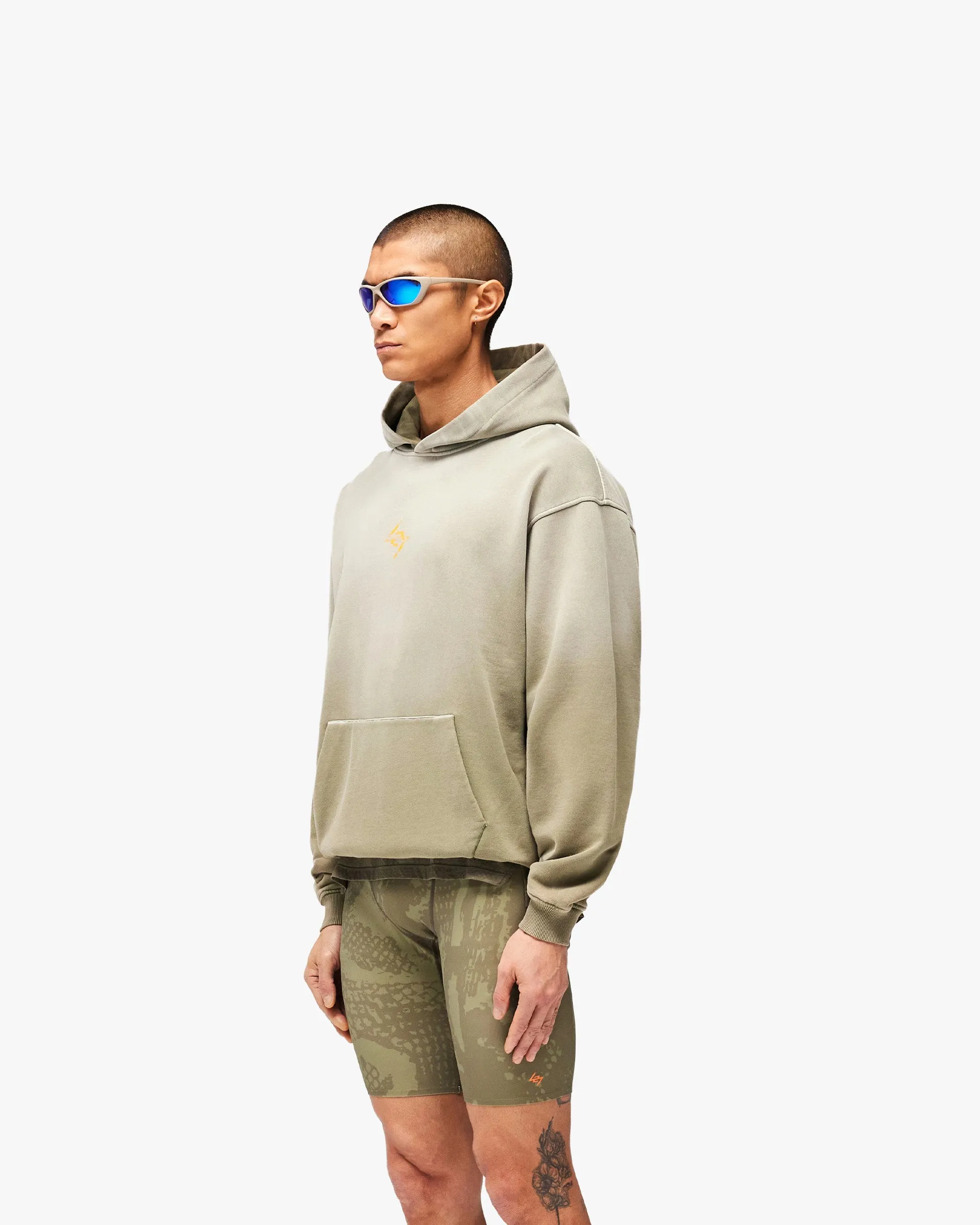 247 Los Angeles Hoodie - Aged Khaki sold by Represent product image thumbnail 4